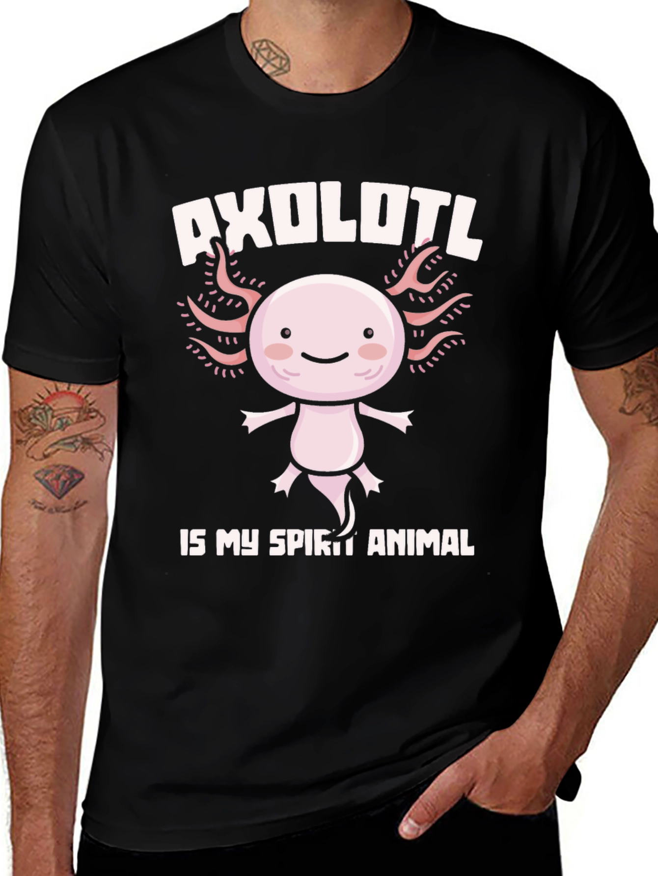 Axolotl Spirit Animal T-Shirt
