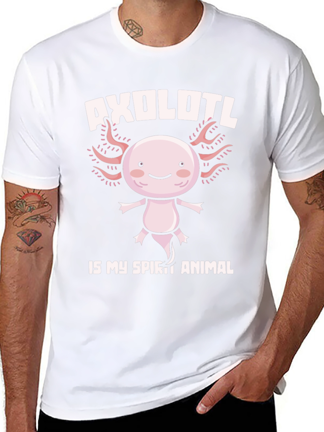 Axolotl Spirit Animal T-Shirt