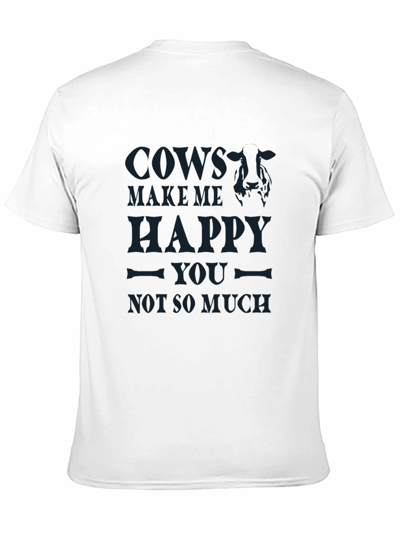 Cows Make Me Happy Graphic Tee