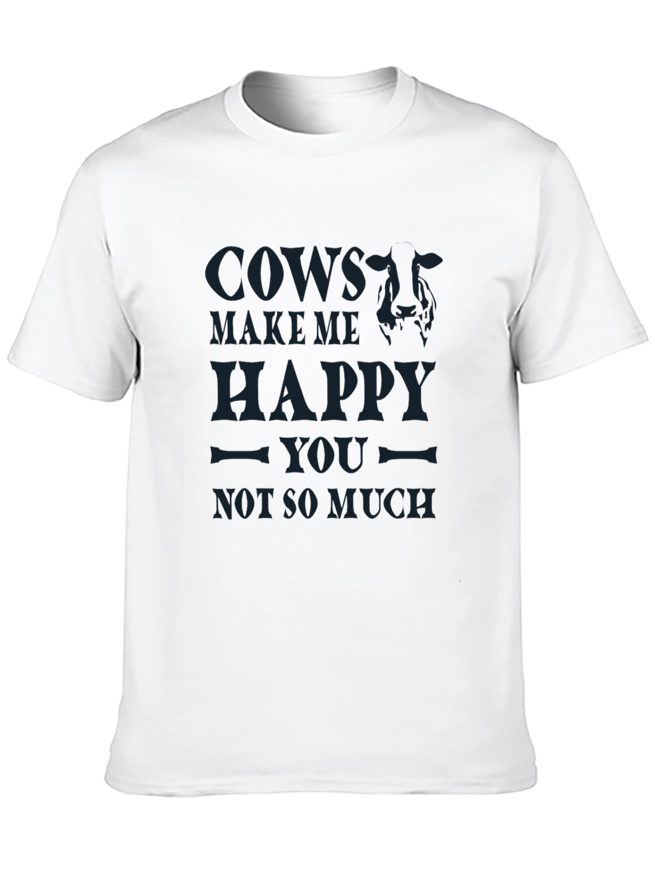Cows Make Me Happy Graphic Tee
