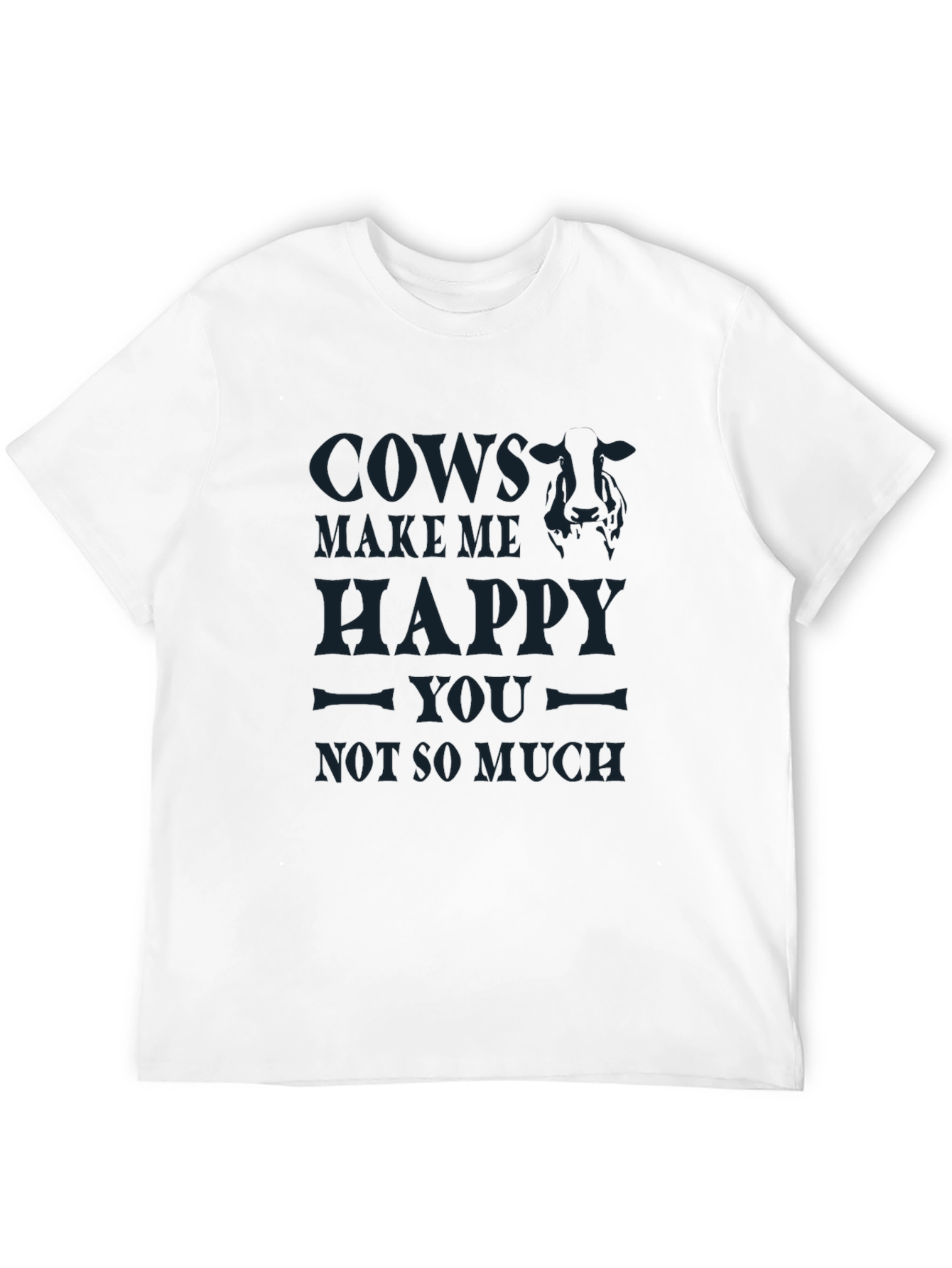 Cows Make Me Happy Graphic Tee
