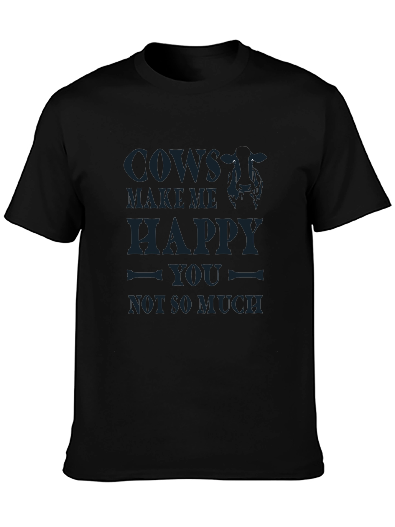 Cows Make Me Happy Graphic Tee