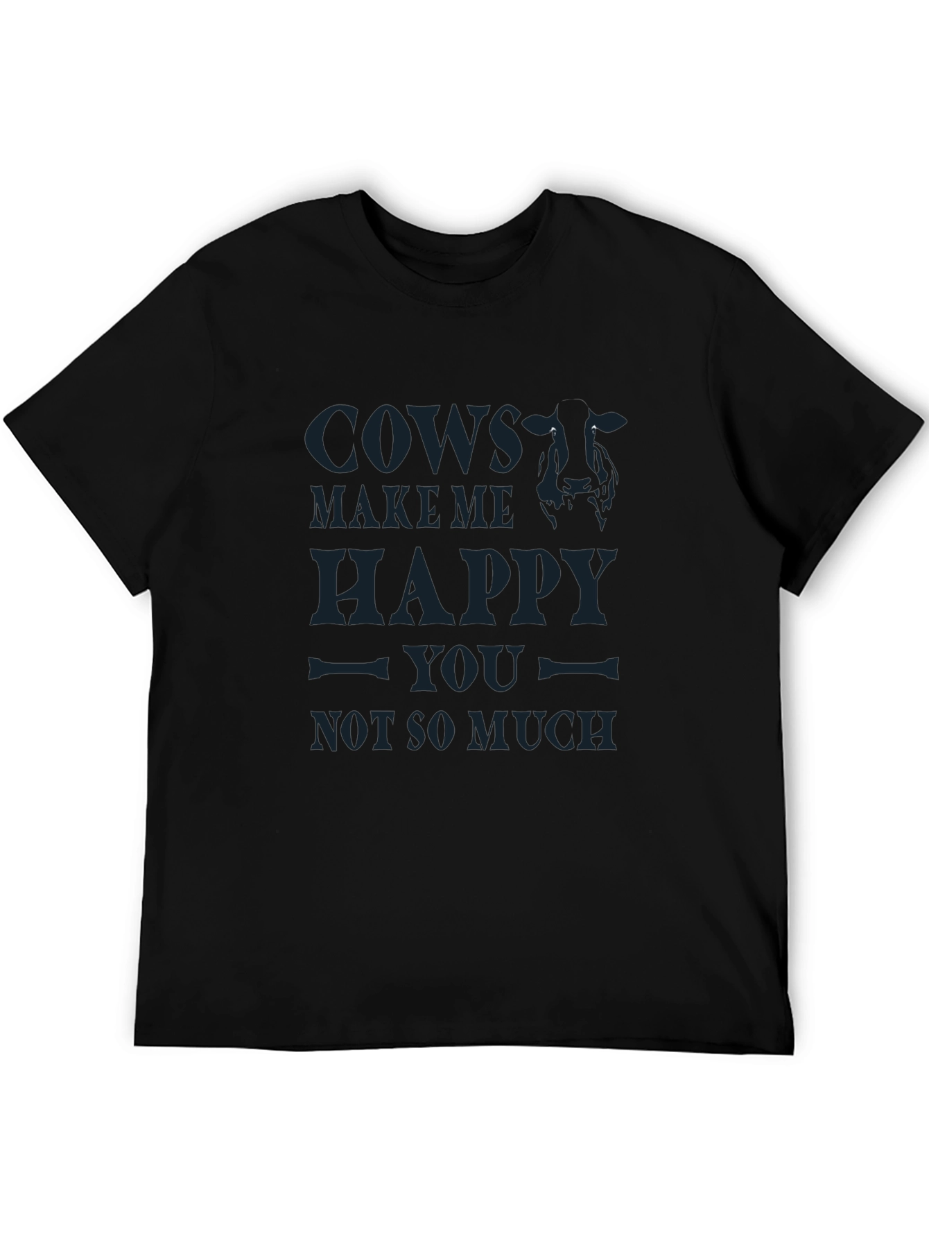 Cows Make Me Happy Graphic Tee