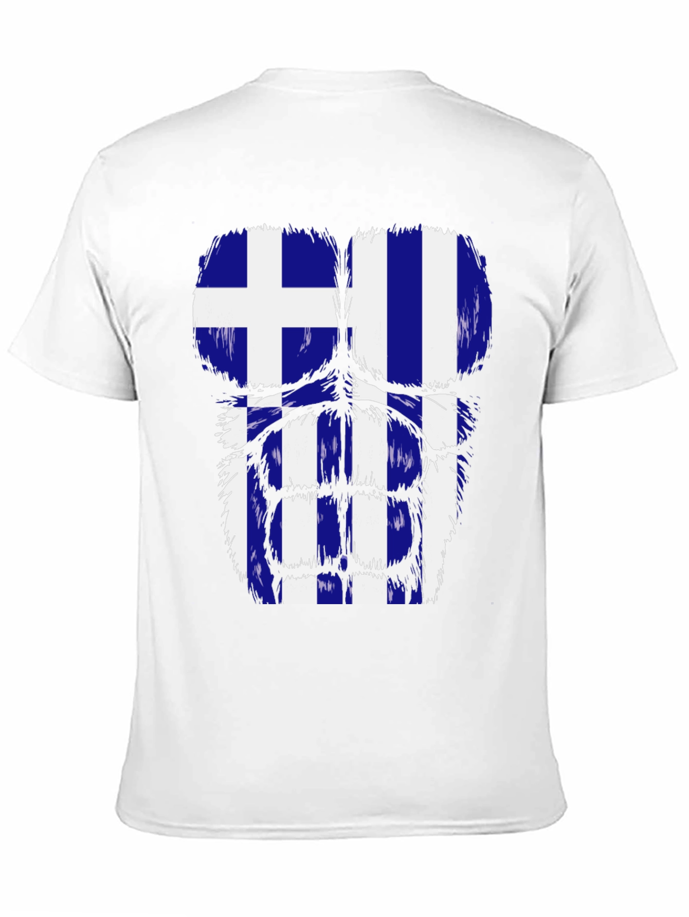 Greek Flag Muscle Tee