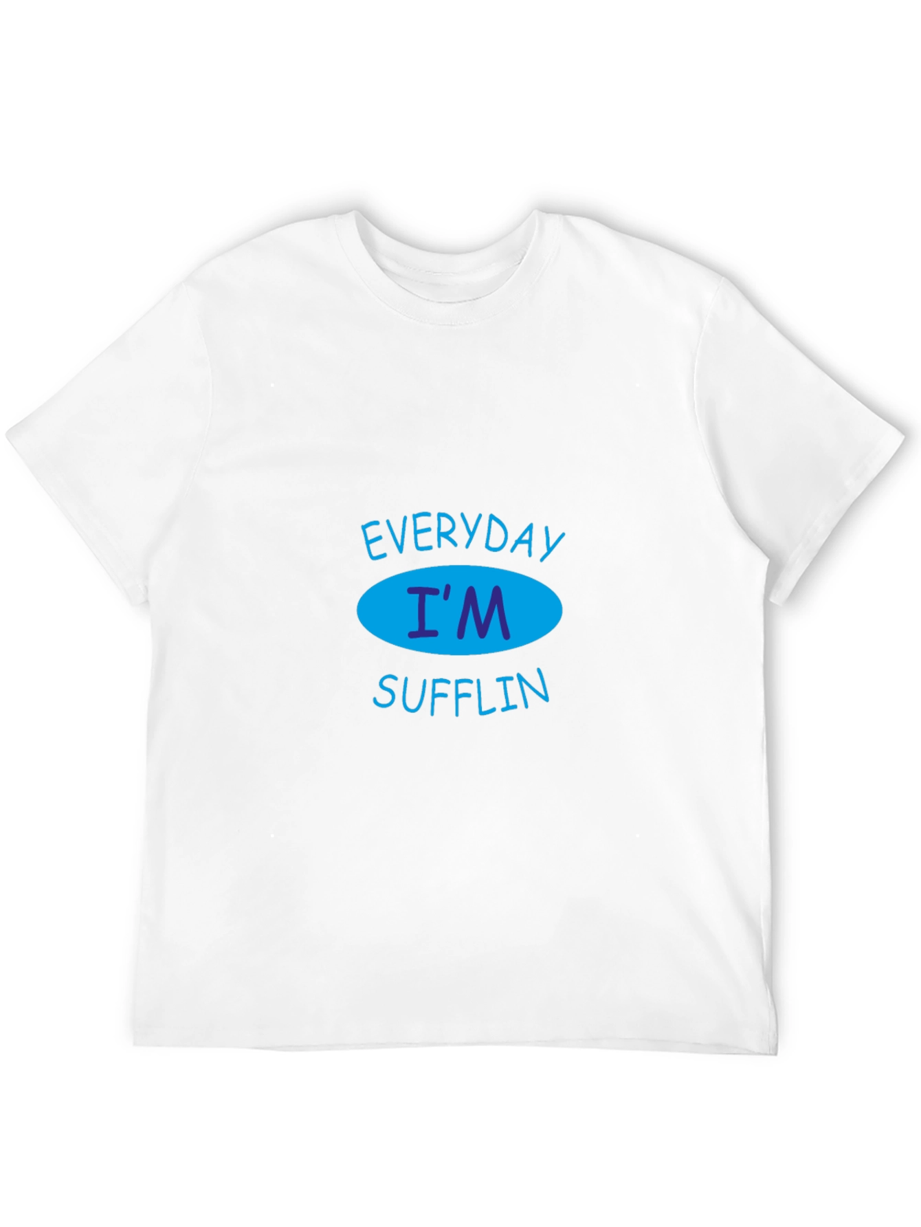Everyday Im Sufflin Black T-Shirt