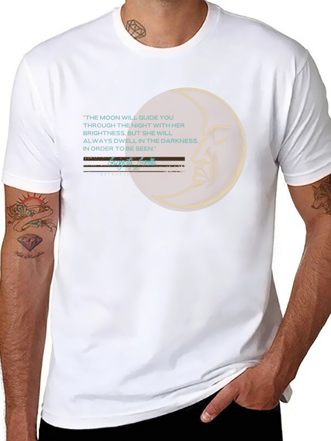 Crescent Moon Graphic Tee