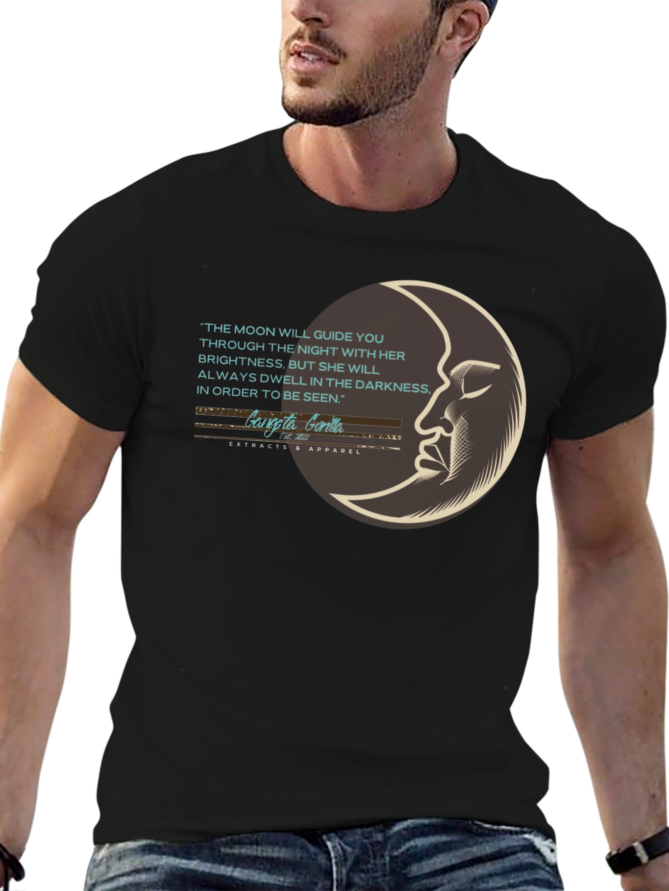 Crescent Moon Graphic Tee