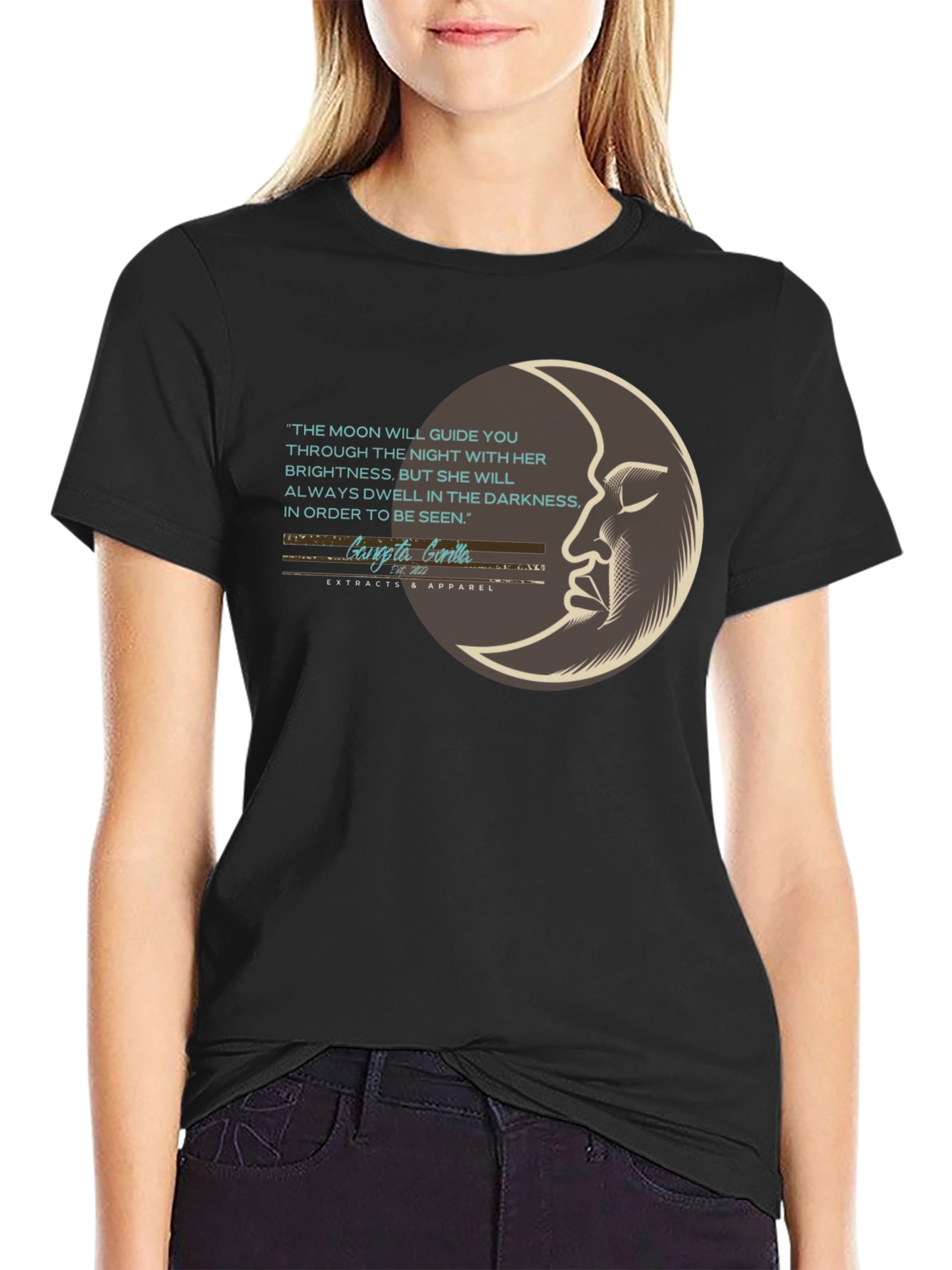 Crescent Moon Graphic Tee