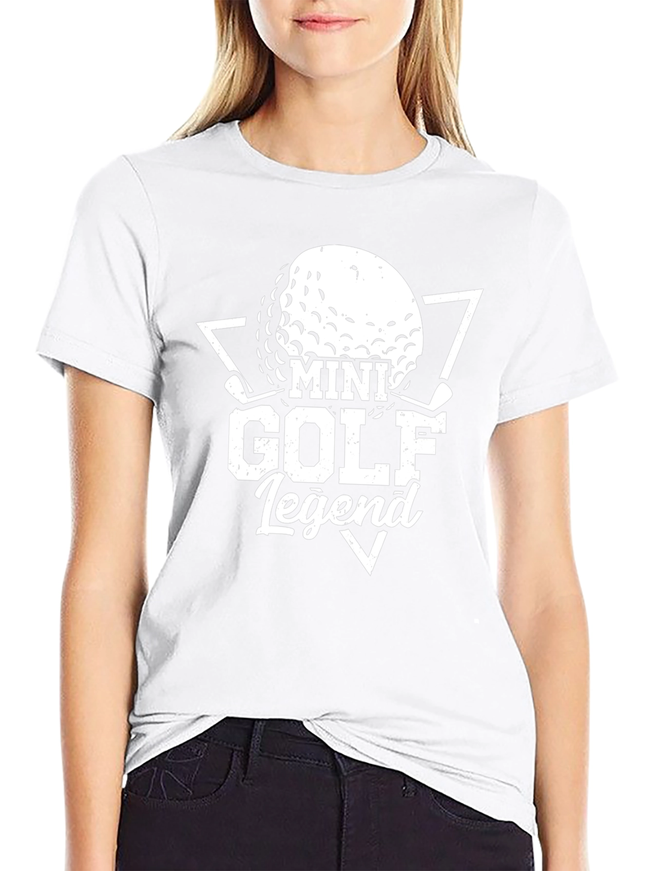 Mini Golf Legend Black T-Shirt
