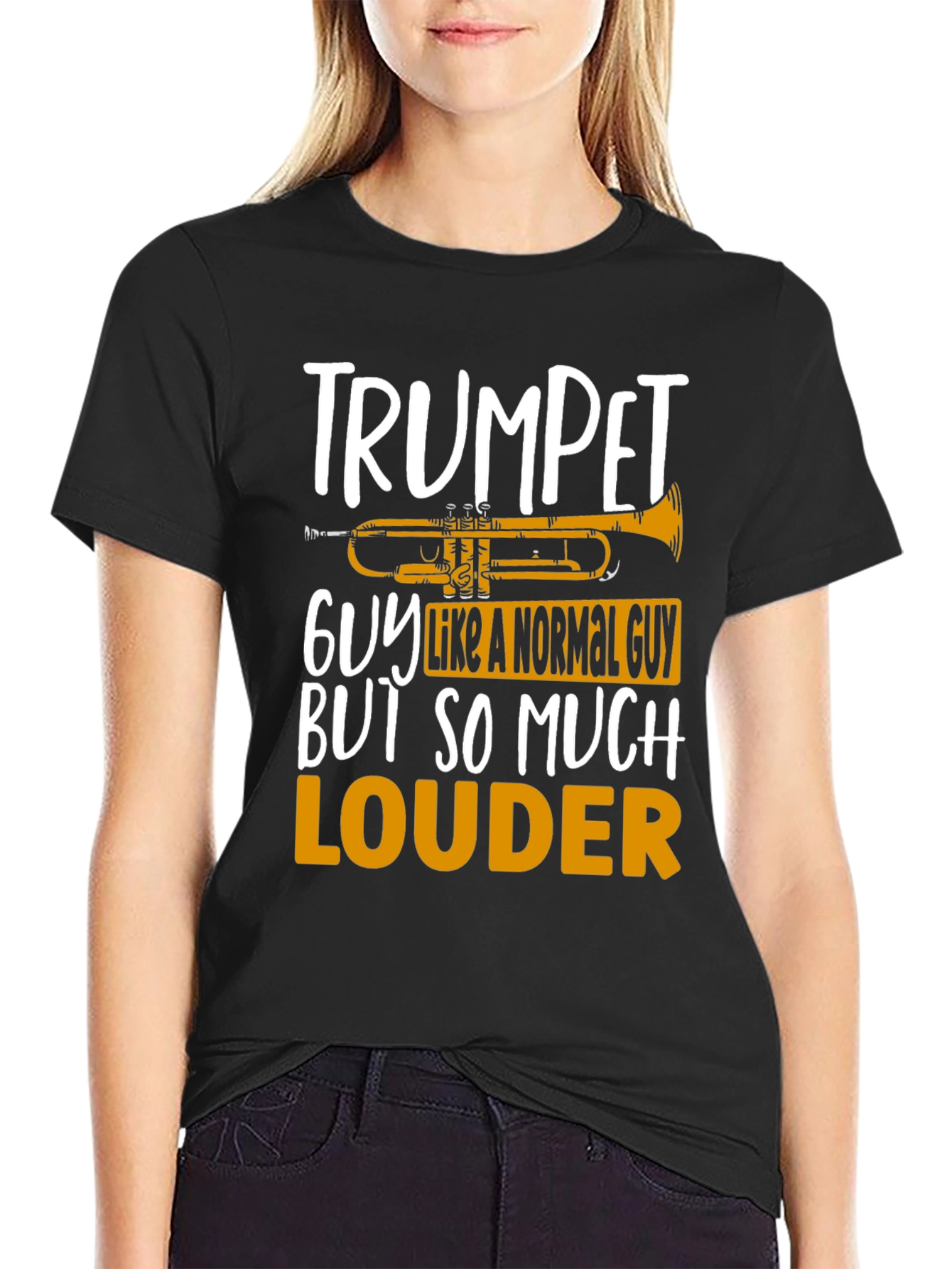 Trumpet Guy T-Shirt - Musician Humor Tee
