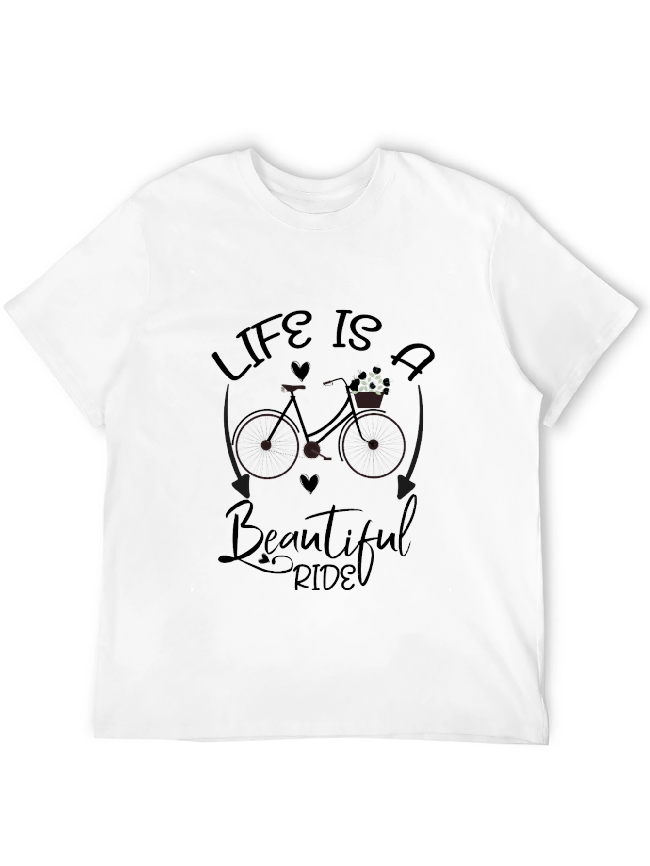 Life is a Beautiful Ride Black T-Shirt