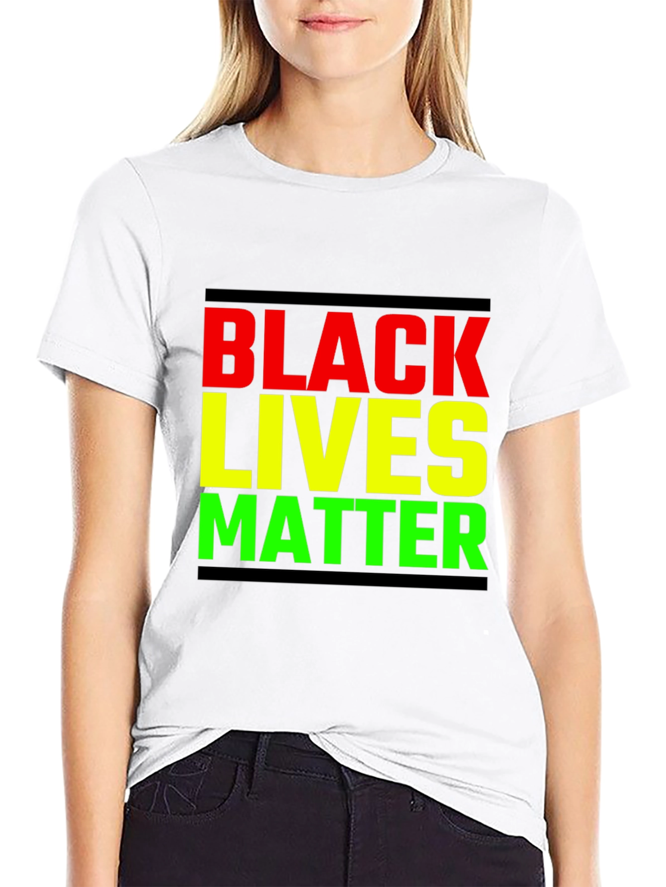 Black Lives Matter Graphic T-Shirt - Black
