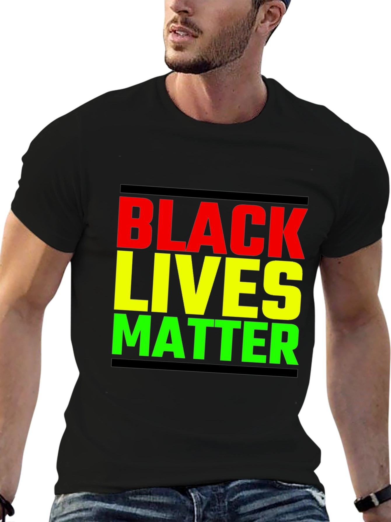Black Lives Matter Graphic T-Shirt - Black