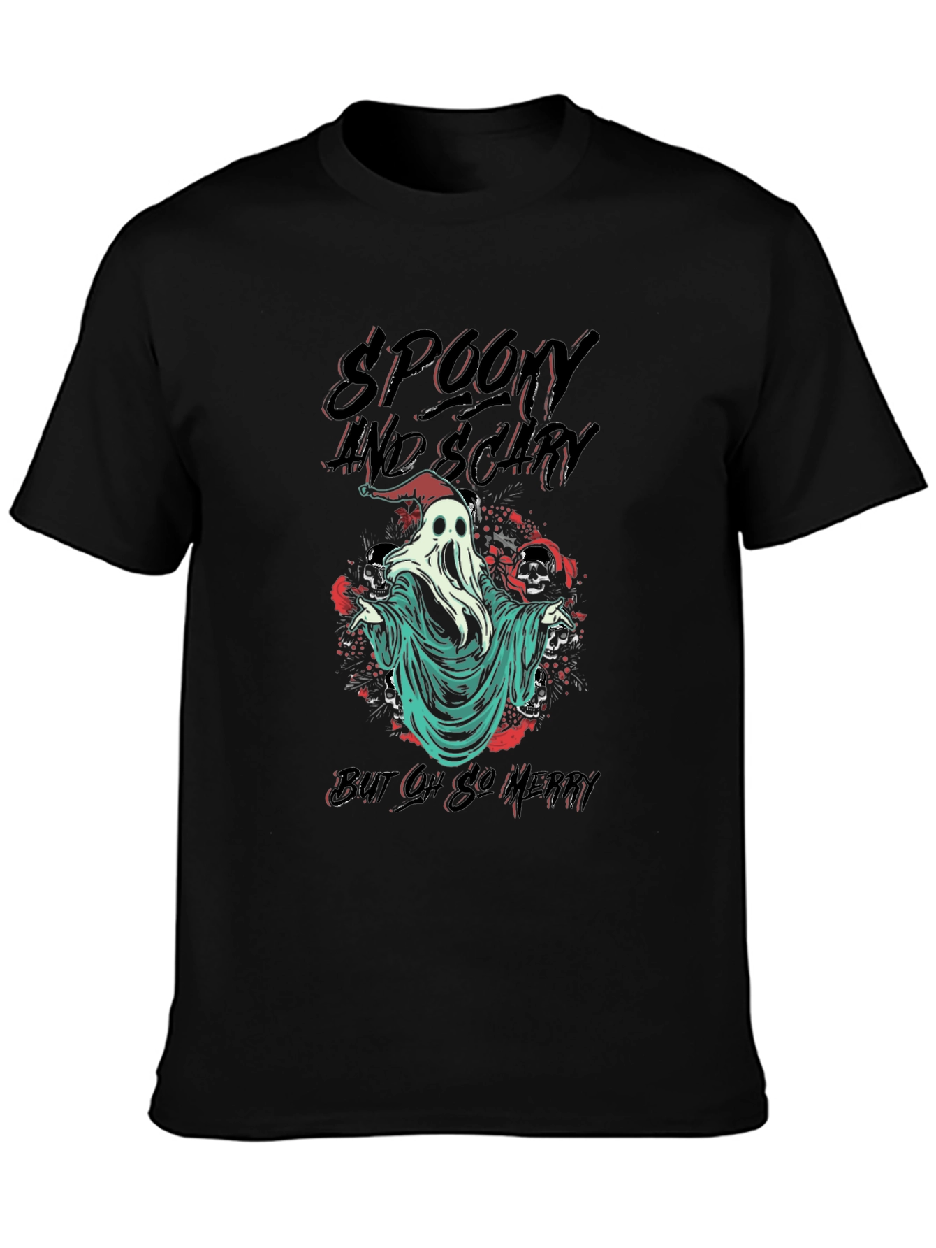 Spooky But Oh So Merry Graphic T-Shirt