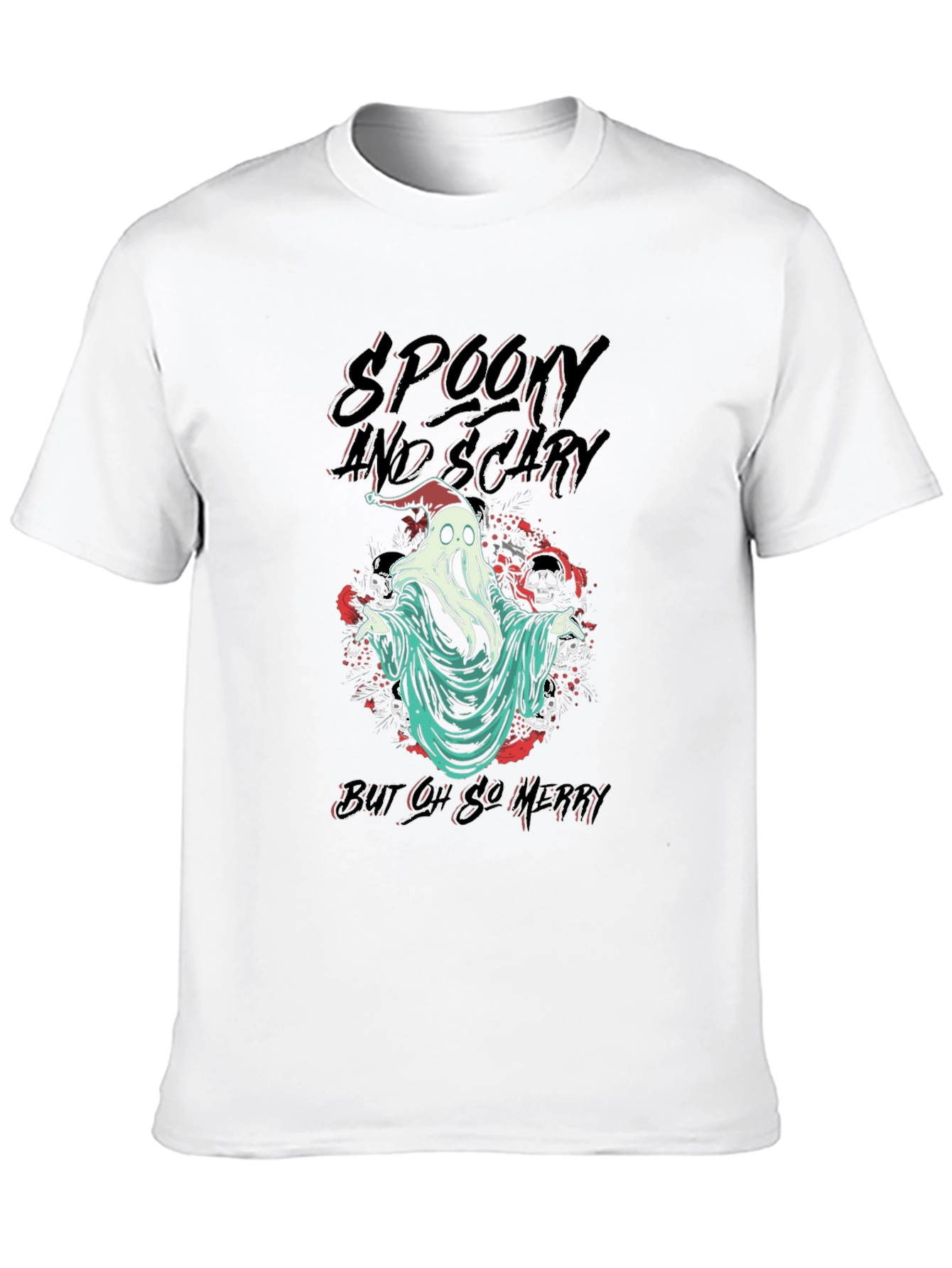 Spooky But Oh So Merry Graphic T-Shirt
