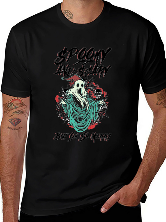 Spooky But Oh So Merry Graphic T-Shirt