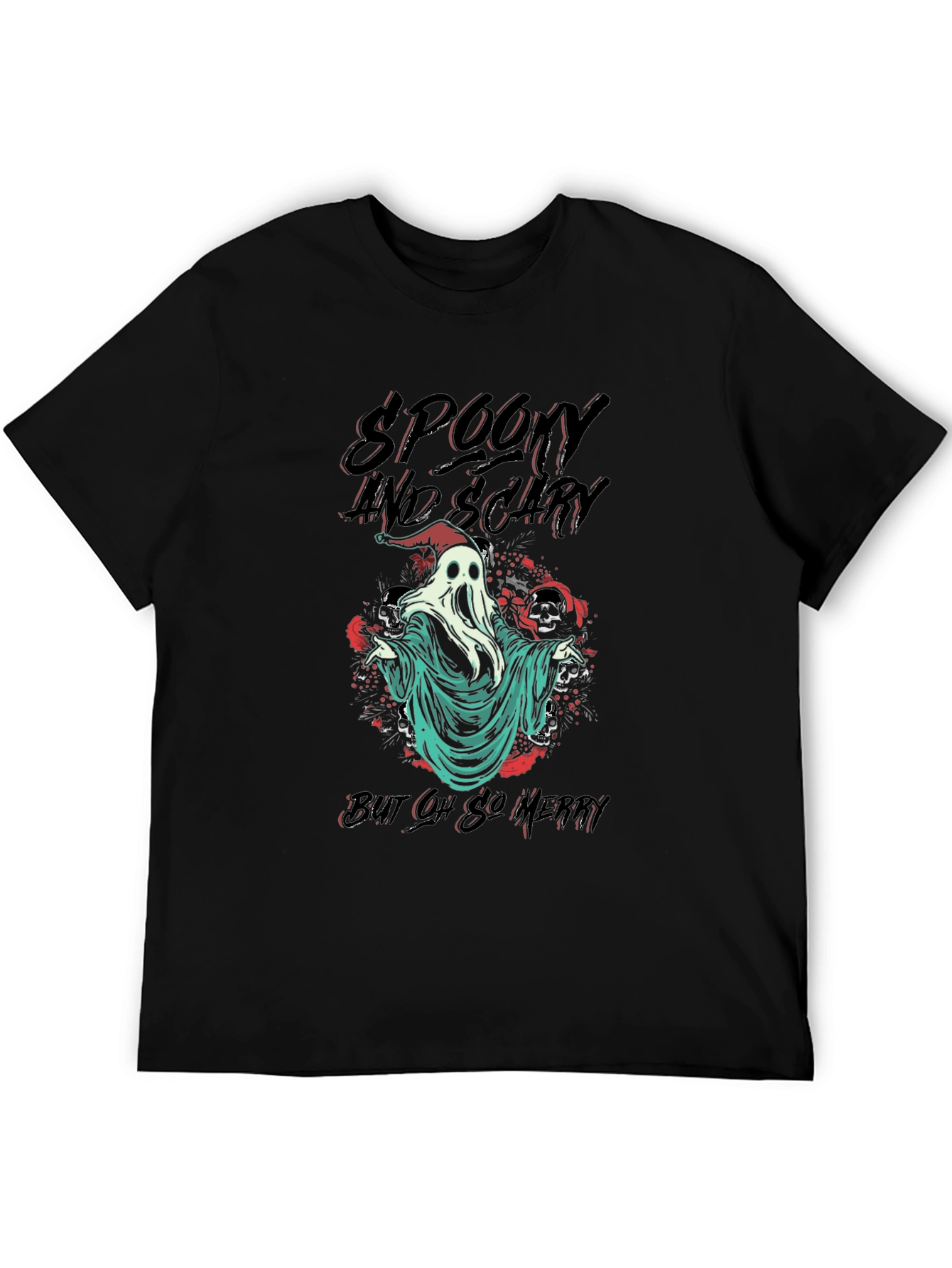 Spooky But Oh So Merry Graphic T-Shirt