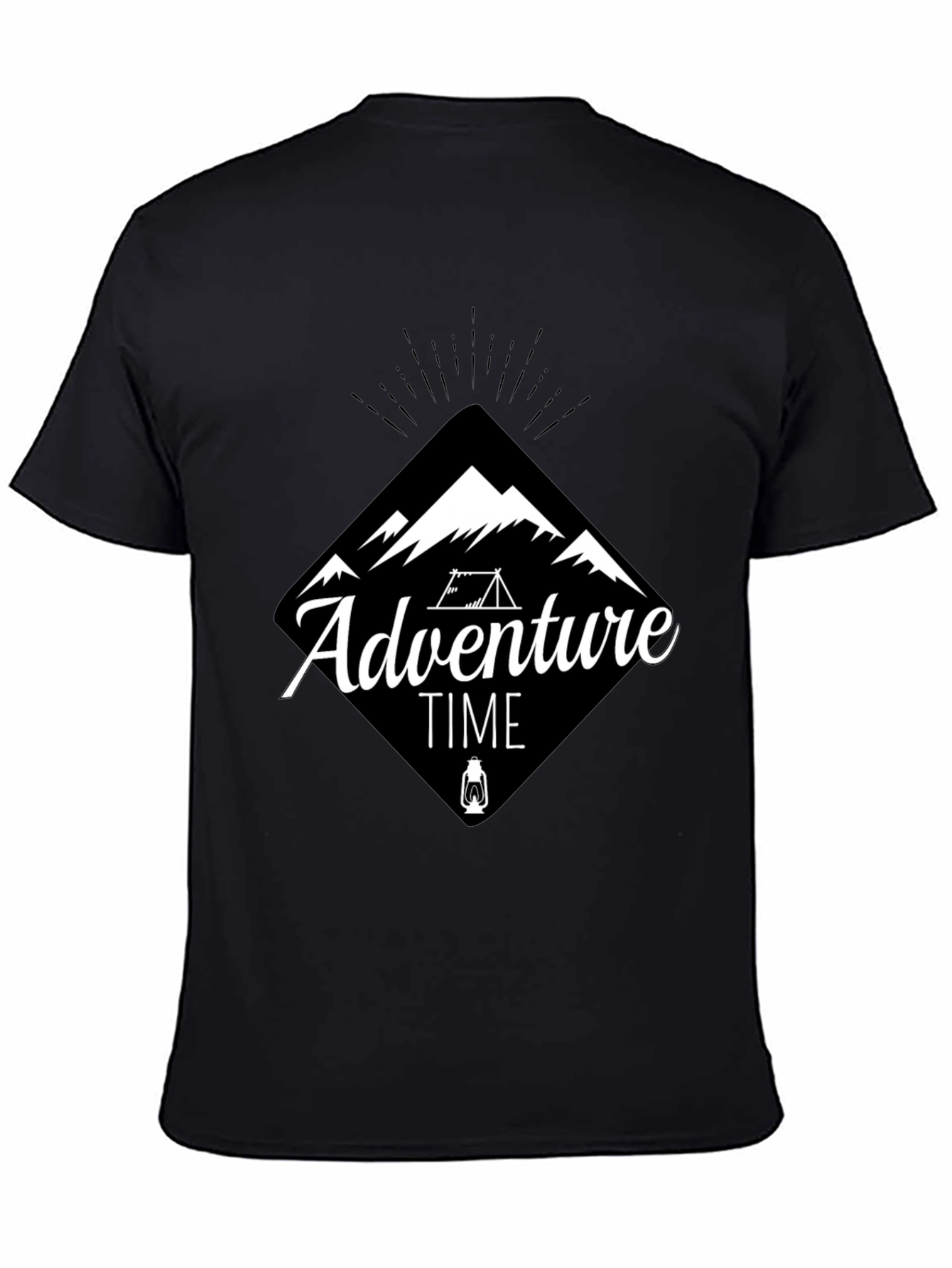 Adventure Time Black Graphic Tee
