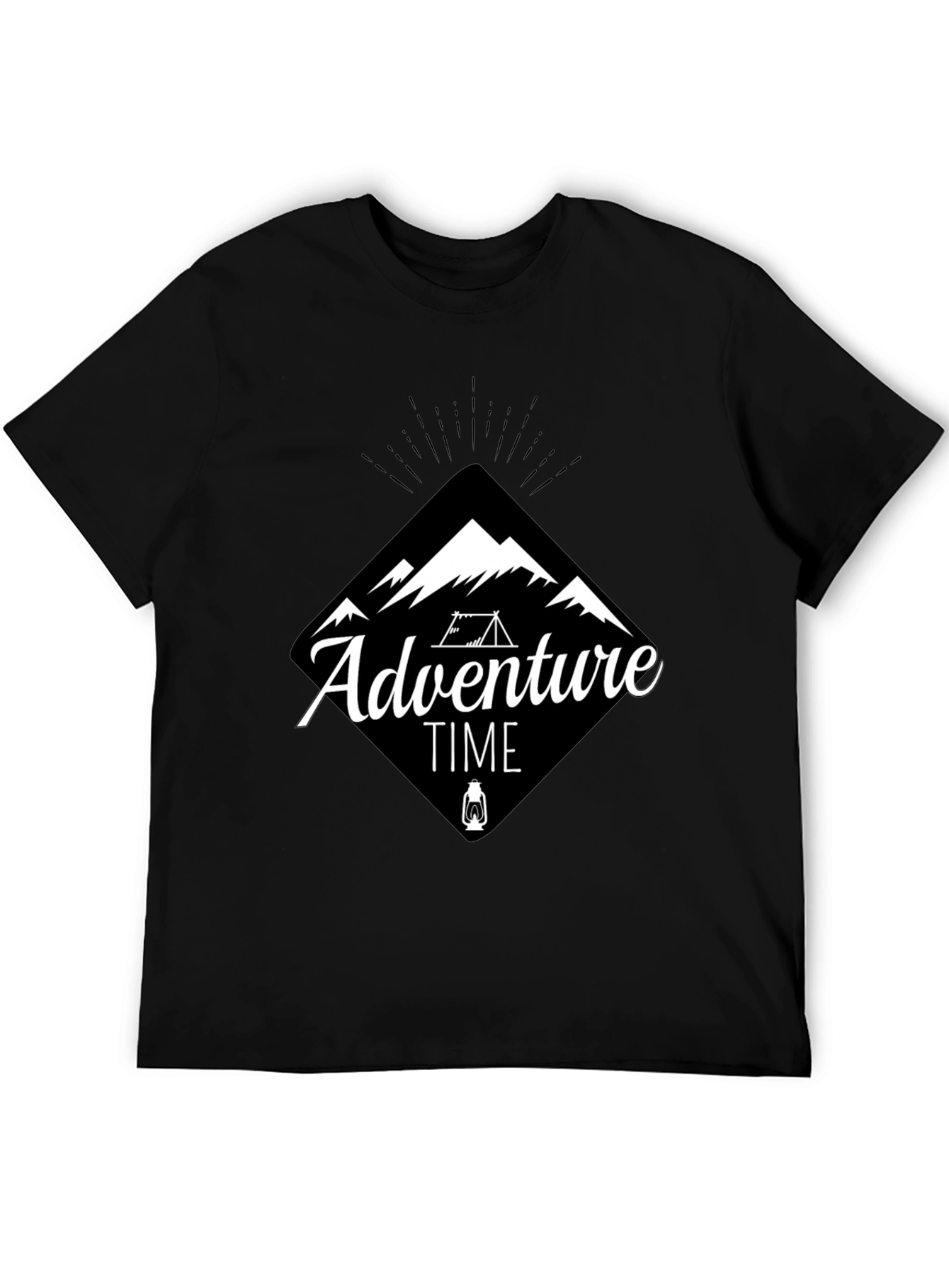 Adventure Time Black Graphic Tee