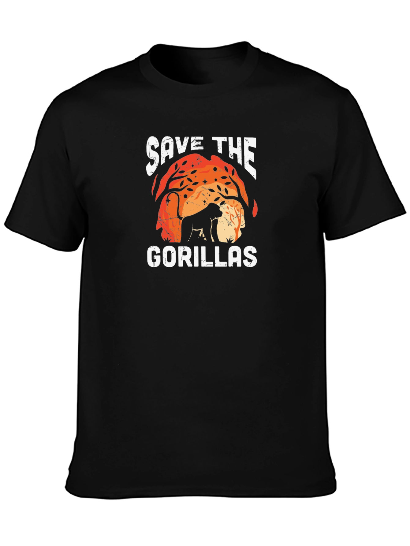 Save the Gorillas T-Shirt - Wildlife Conservation Tee