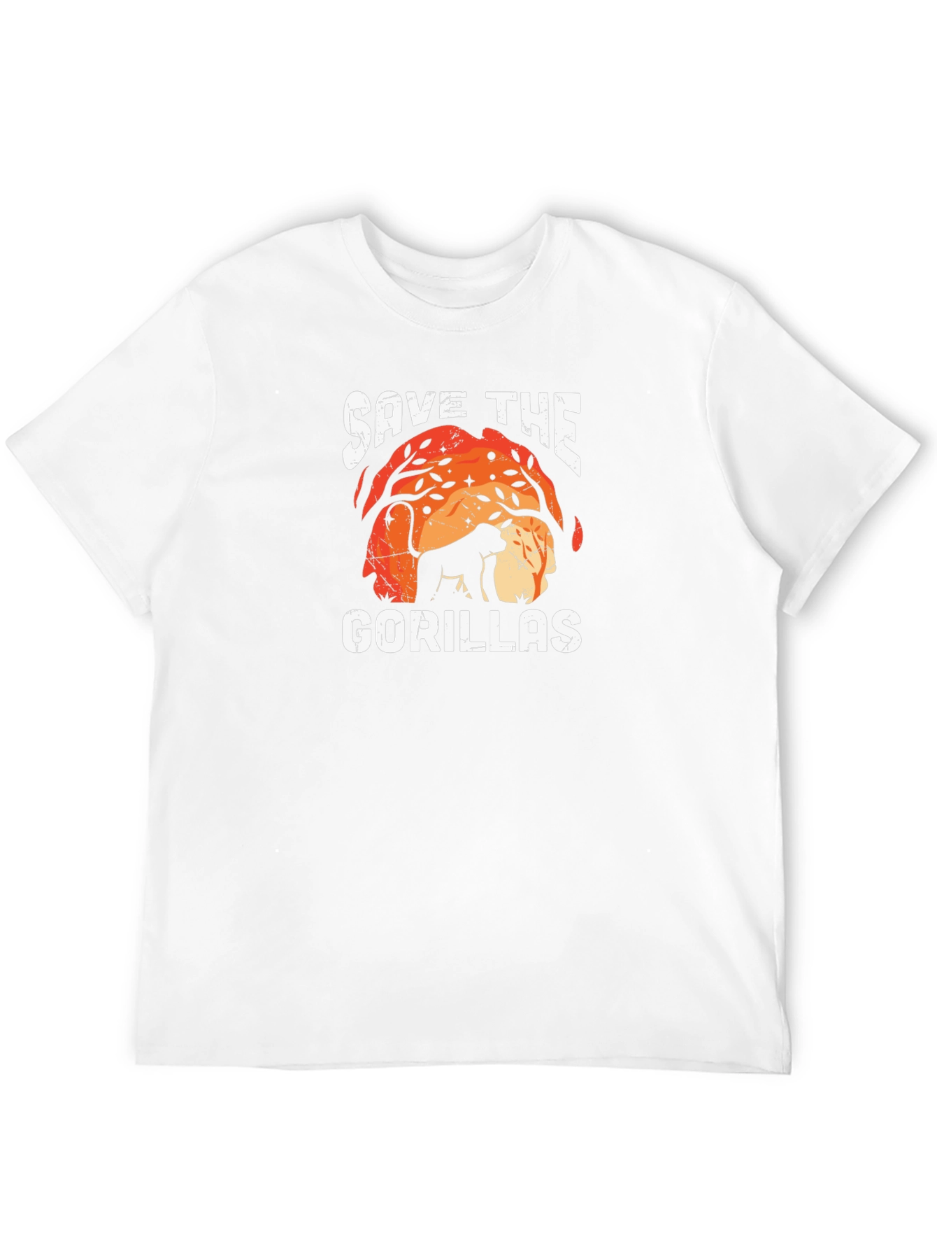 Save the Gorillas T-Shirt - Wildlife Conservation Tee