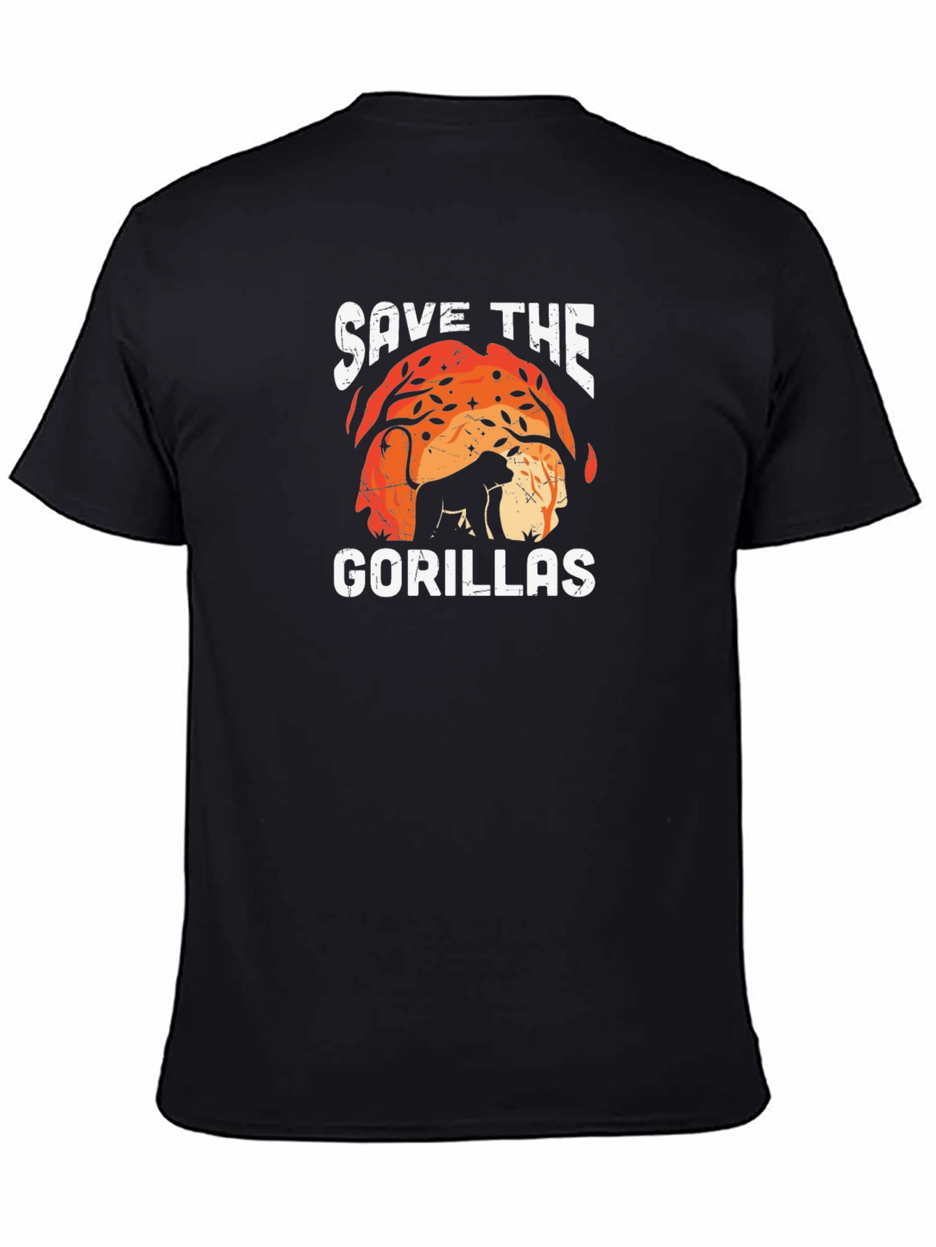 Save the Gorillas T-Shirt - Wildlife Conservation Tee