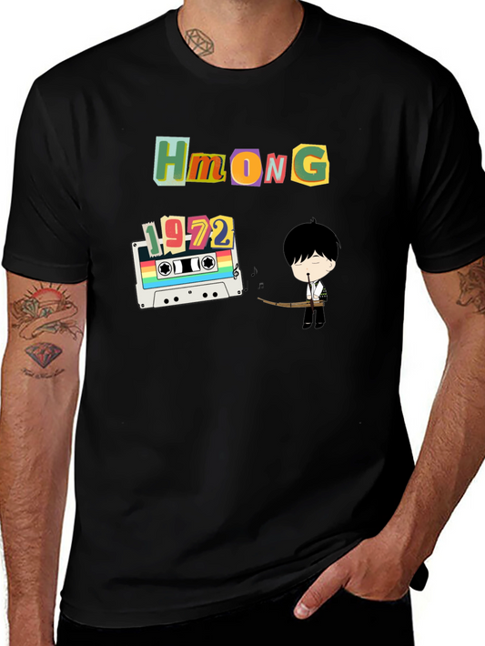 Hmong 1972 Cassette Tape T-Shirt