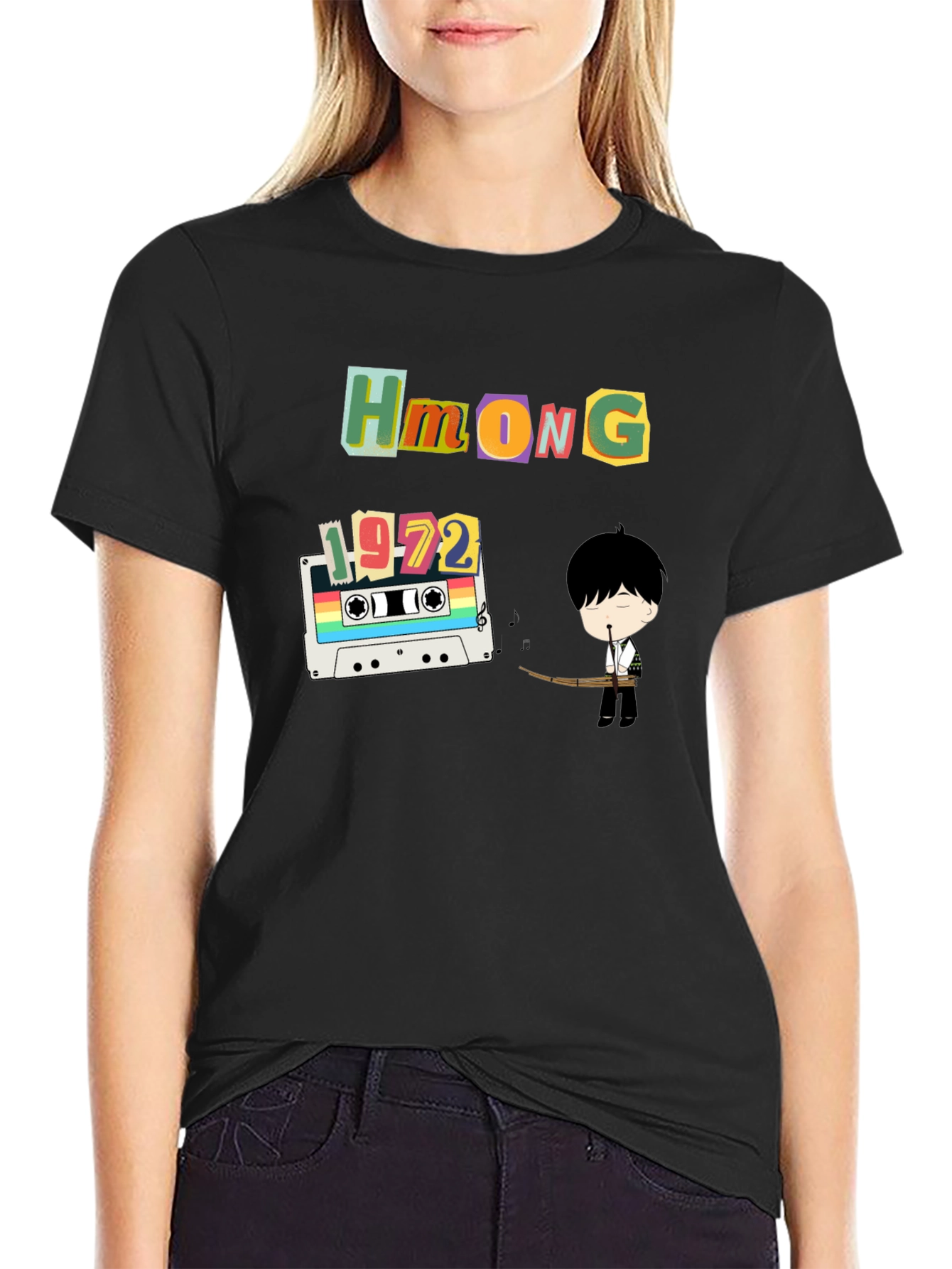 Hmong 1972 Cassette Tape T-Shirt