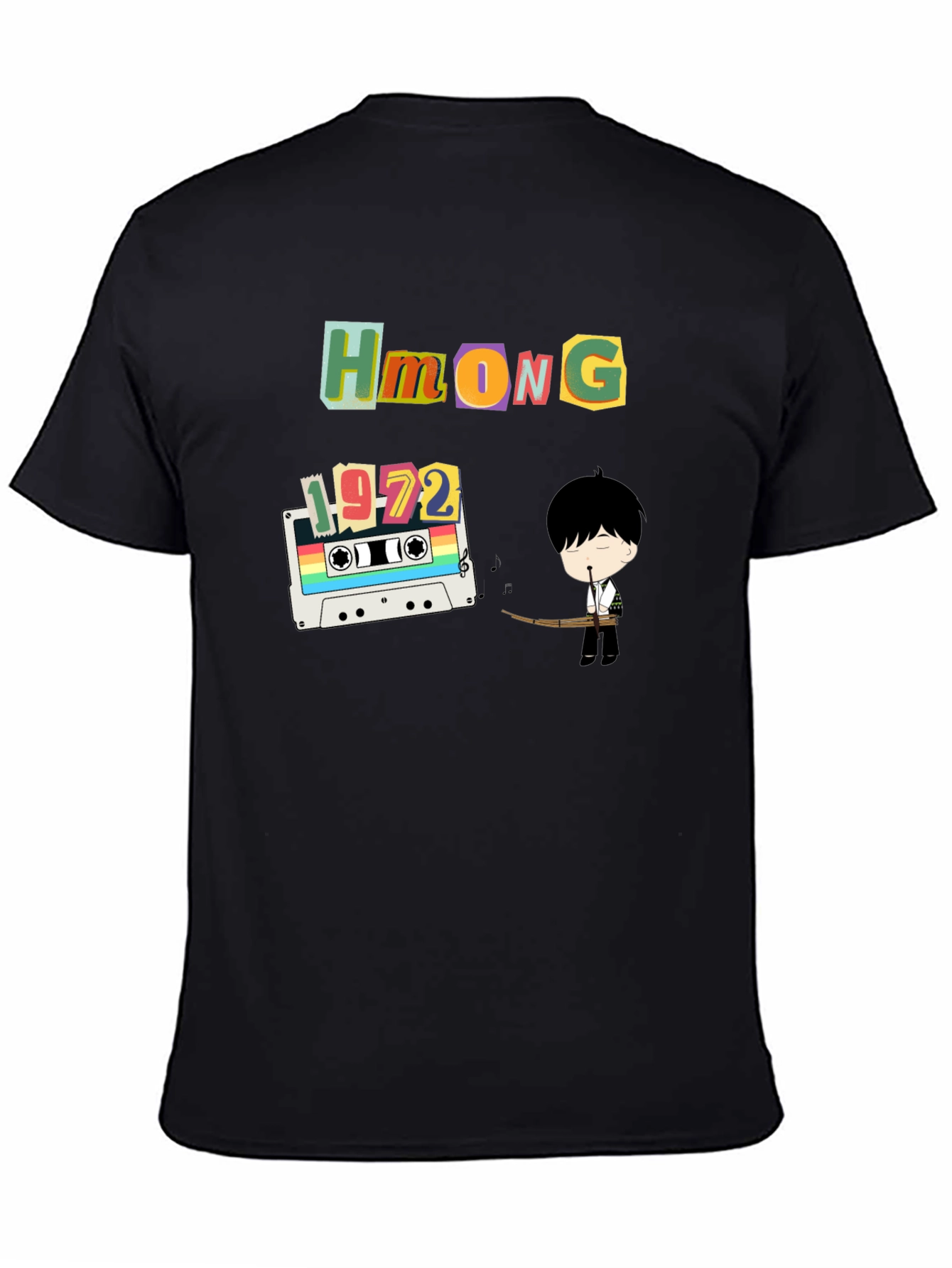 Hmong 1972 Cassette Tape T-Shirt