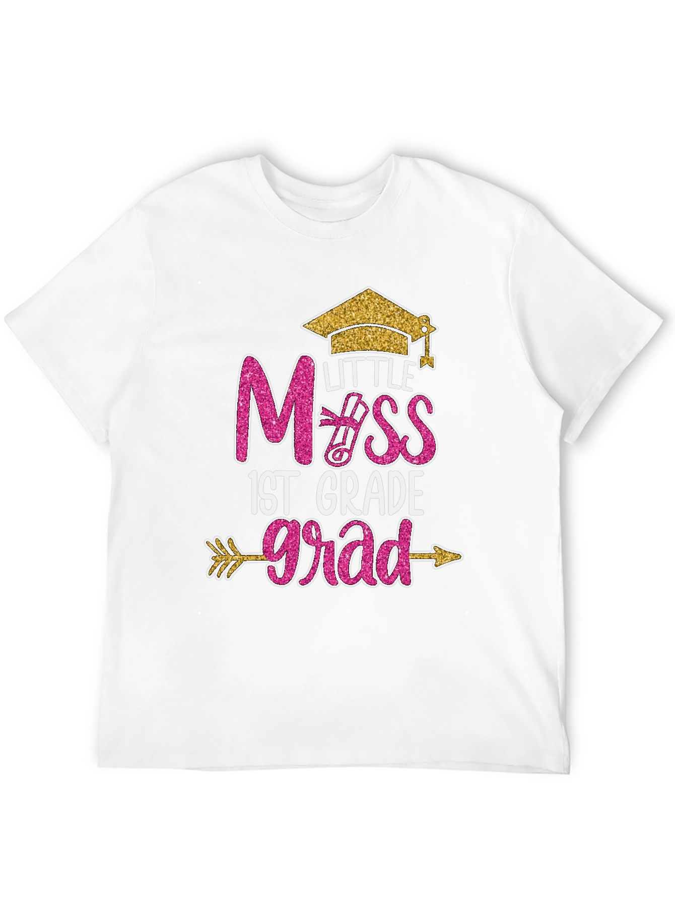Little Miss 1st Grade Grad T-Shirt