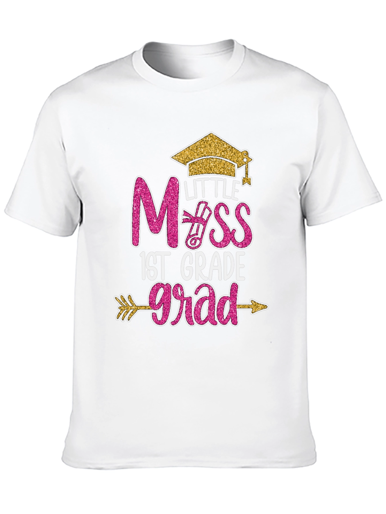 Little Miss 1st Grade Grad T-Shirt