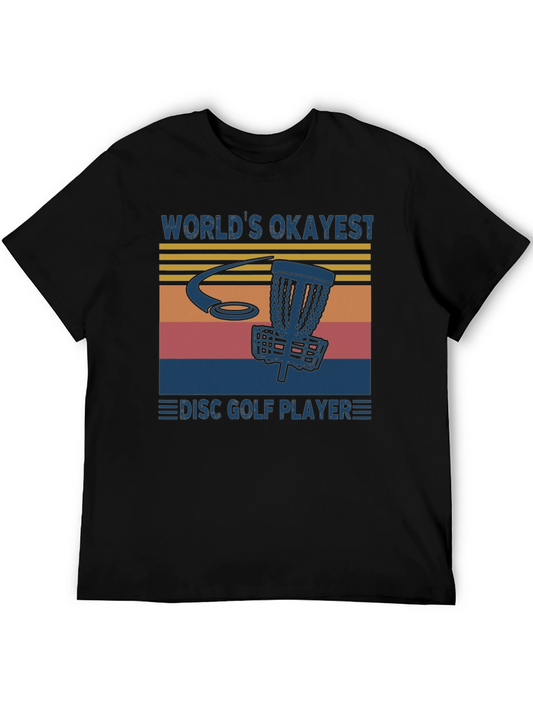 Worlds Okayest Disc Golf Player T-Shirt