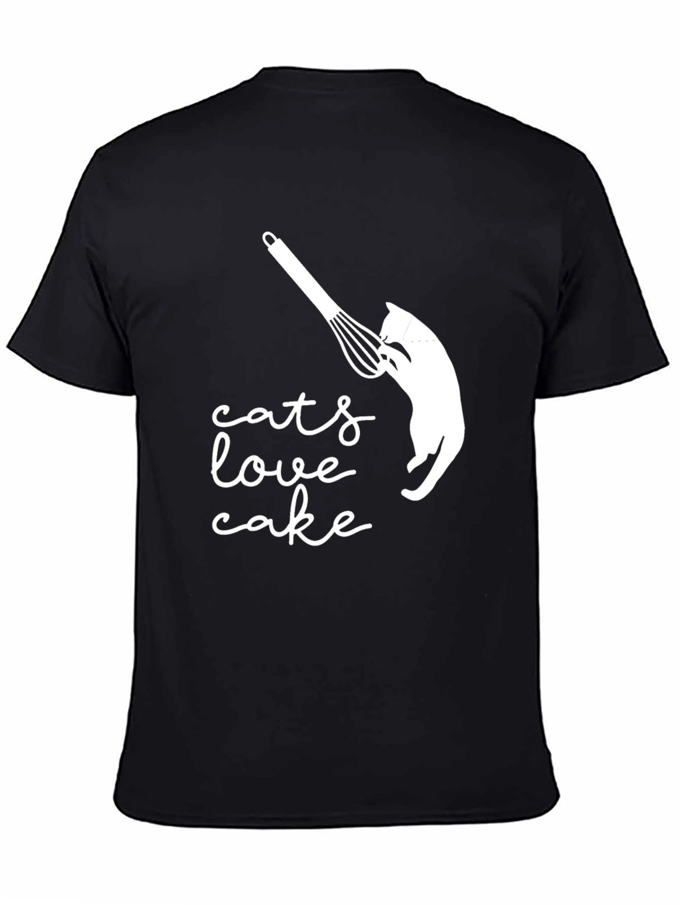 Cats Love Cake Graphic T-Shirt