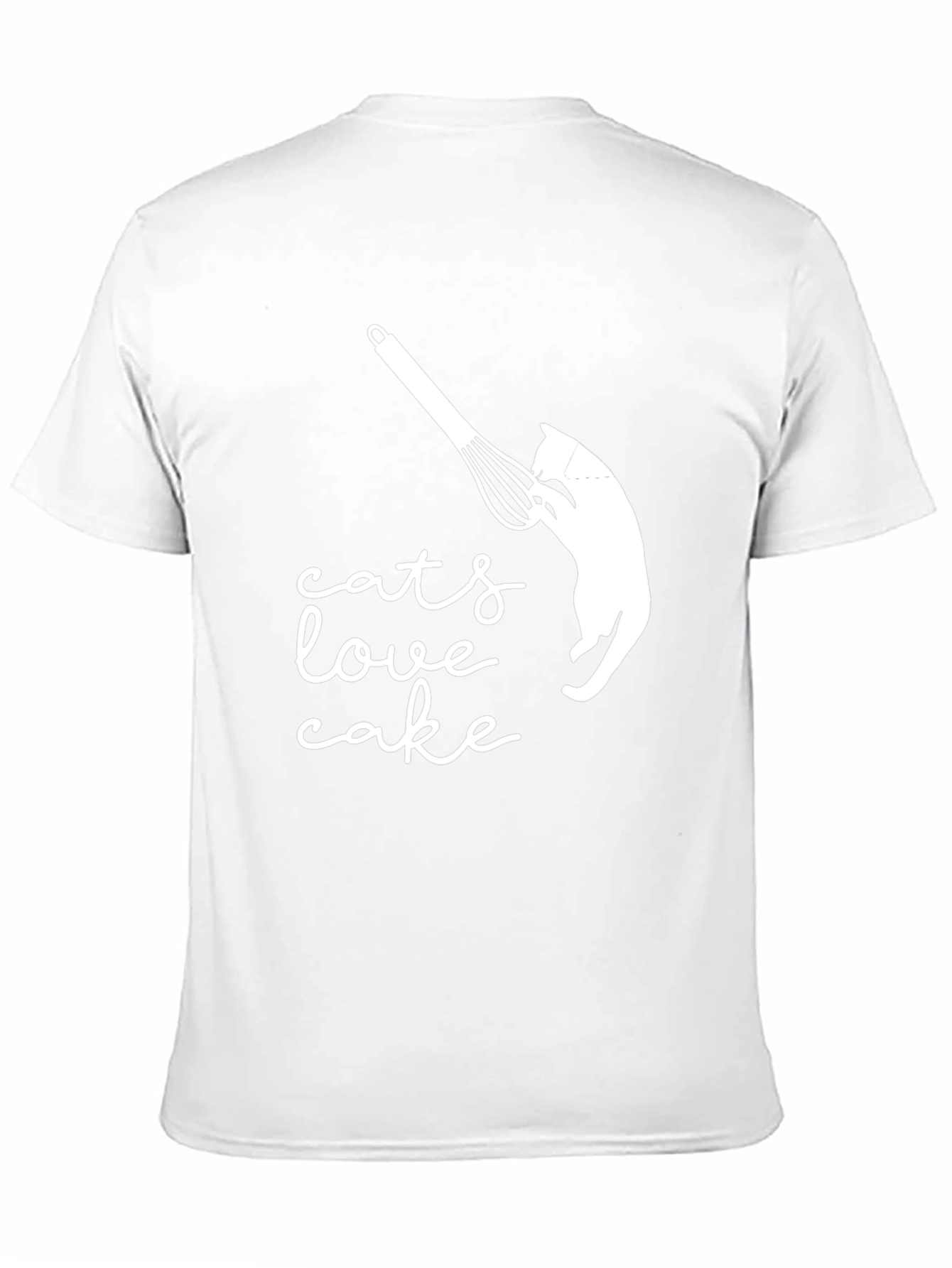 Cats Love Cake Graphic T-Shirt