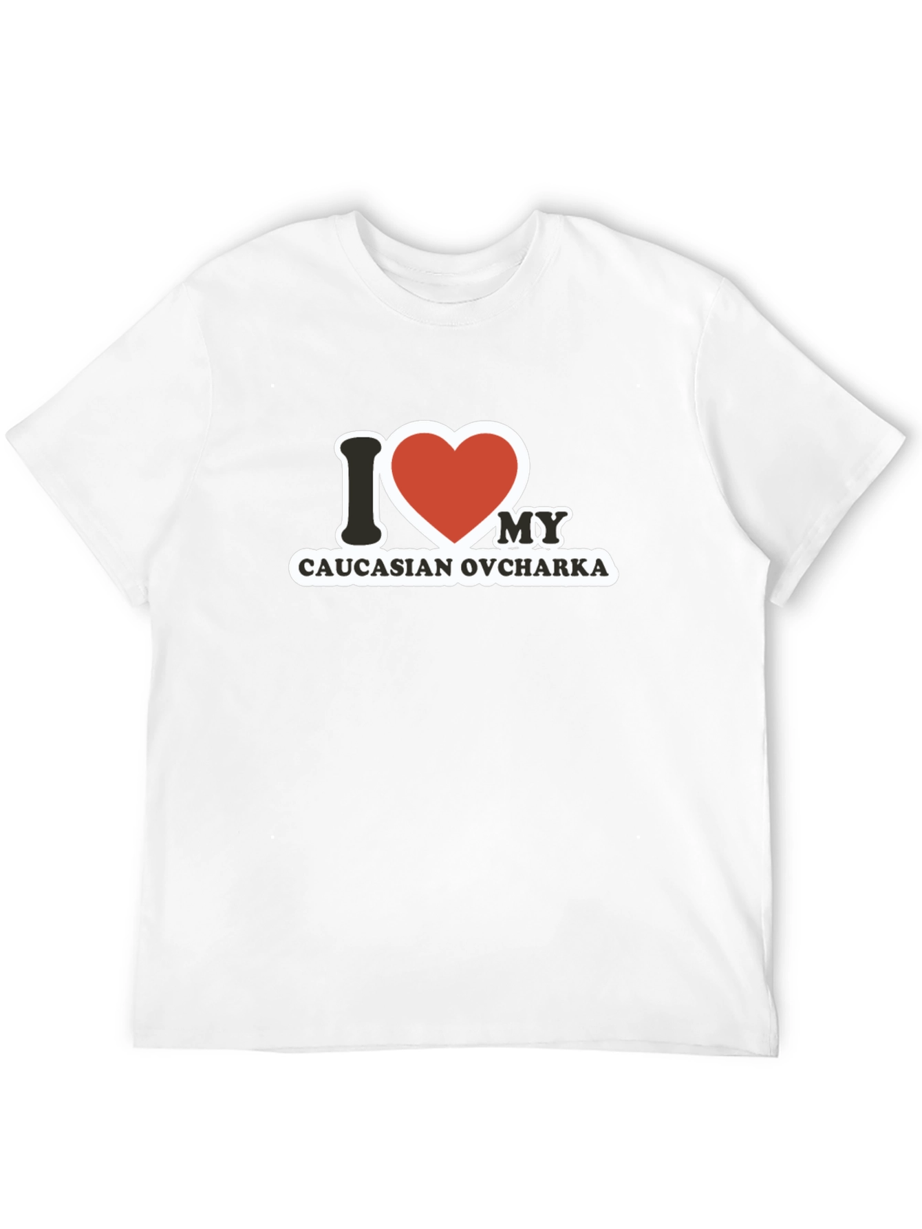 I Love My Caucasian Ovcharka T-Shirt
