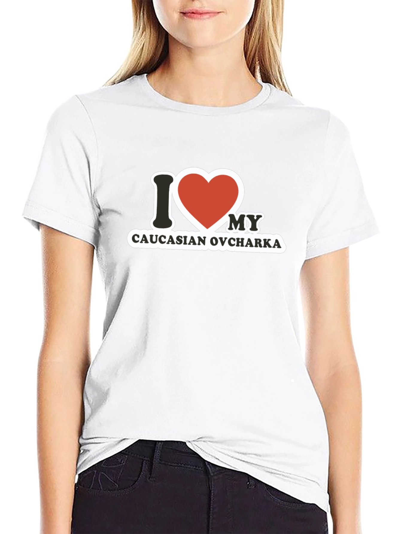 I Love My Caucasian Ovcharka T-Shirt