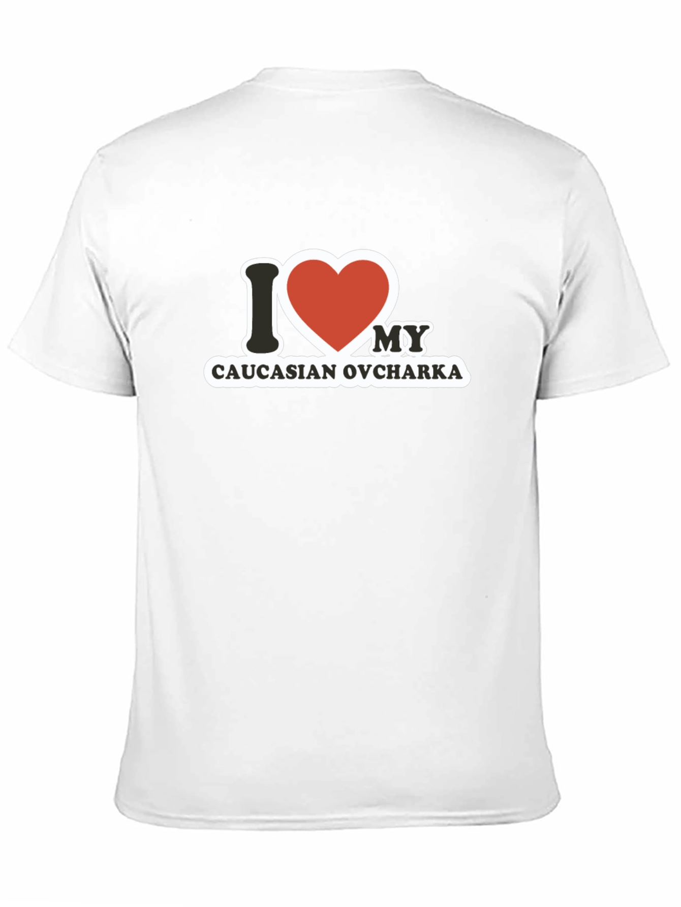 I Love My Caucasian Ovcharka T-Shirt