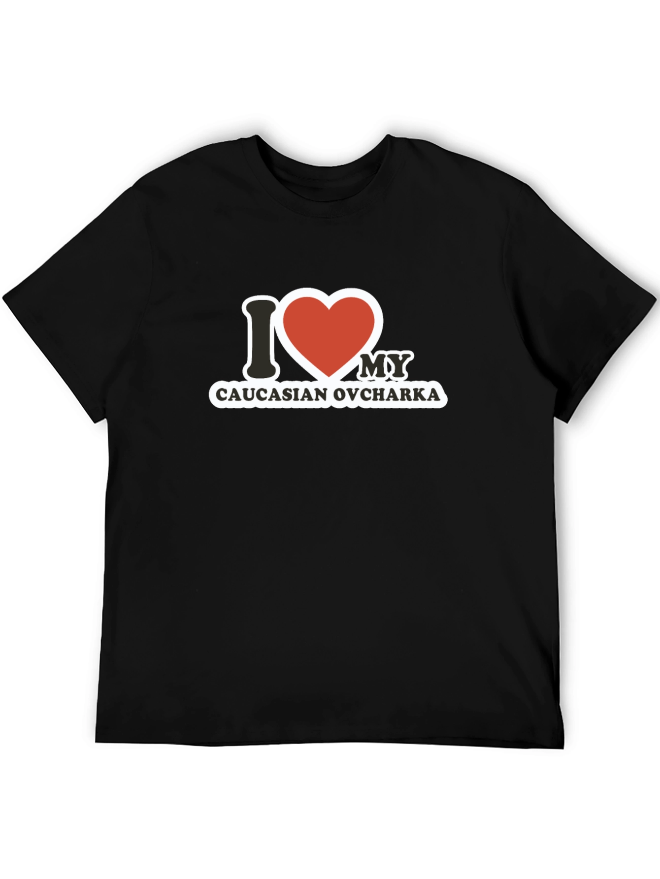I Love My Caucasian Ovcharka T-Shirt