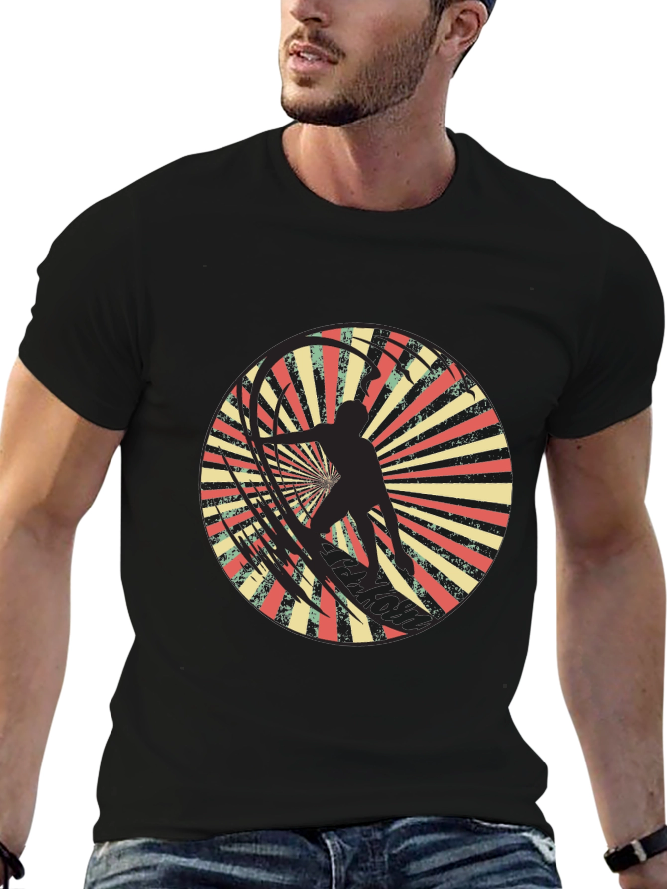 Retro Surfer Graphic Tee
