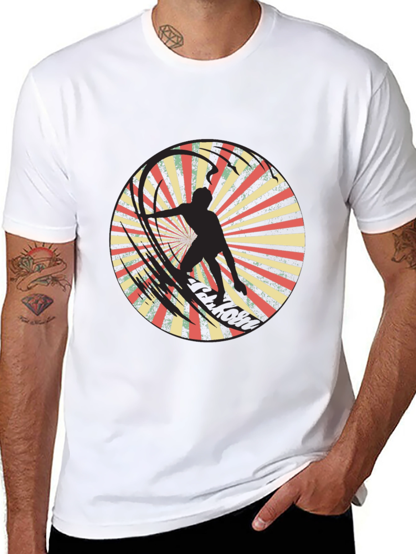 Retro Surfer Graphic Tee