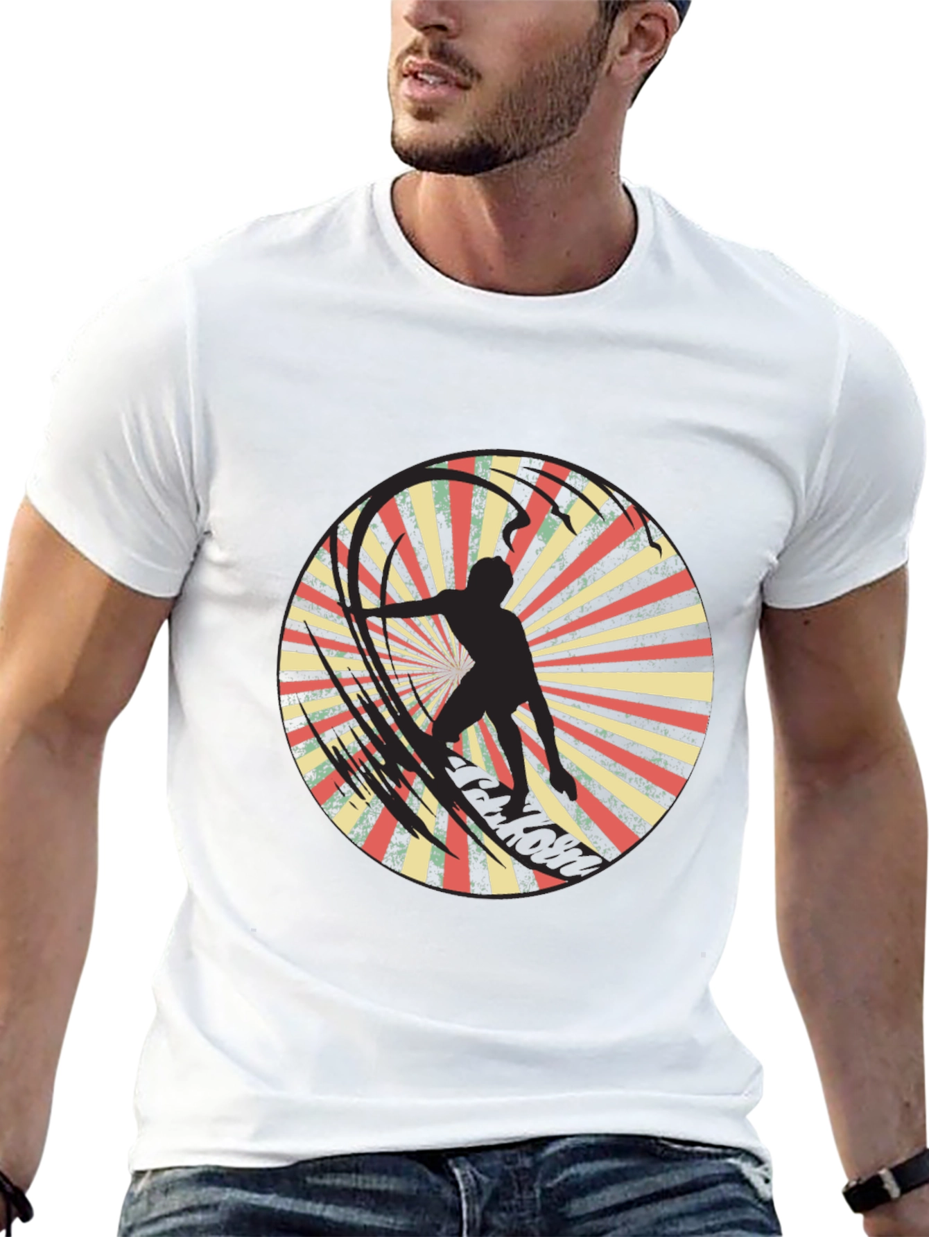 Retro Surfer Graphic Tee