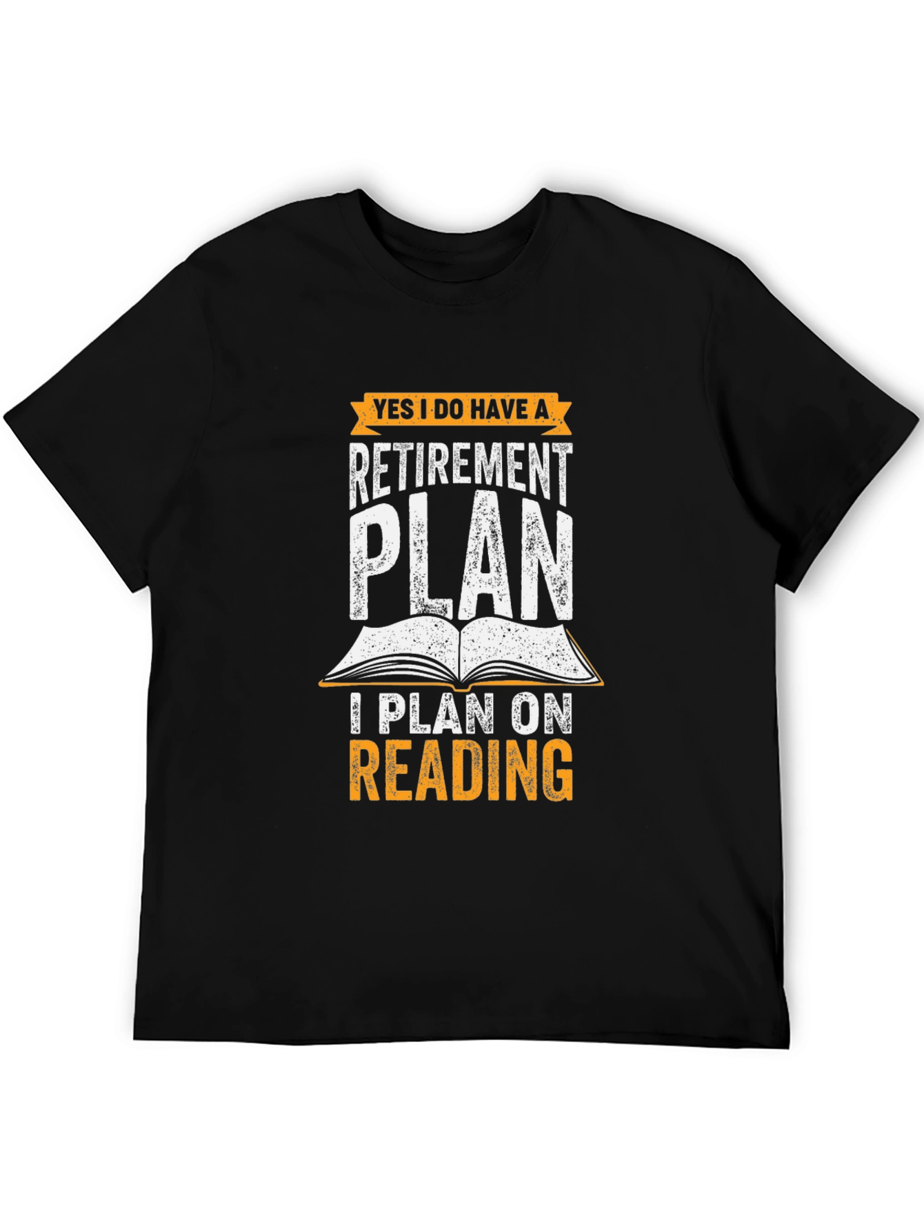 Retirement Plan Reading T-Shirt