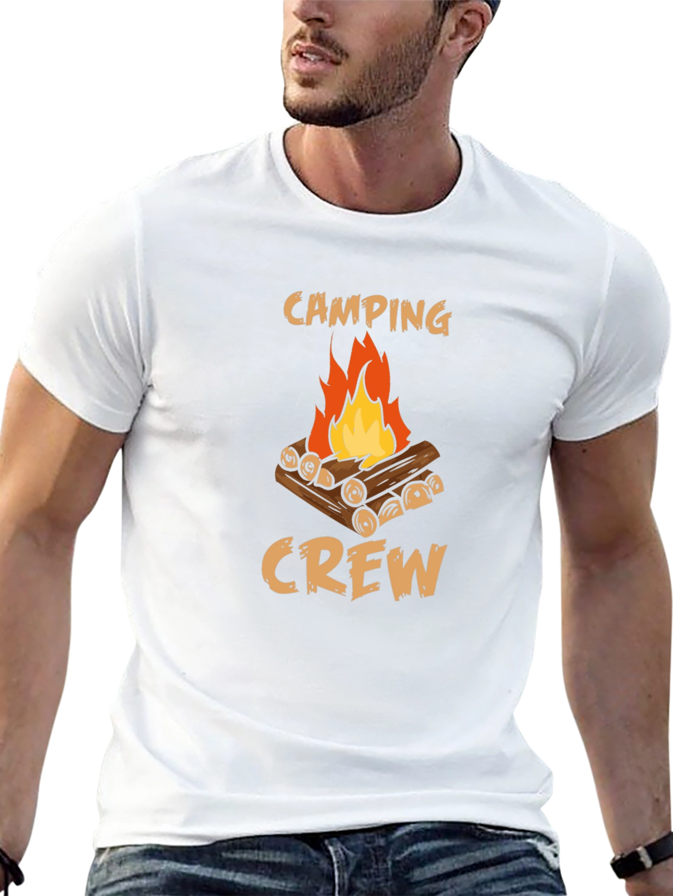 Camping Crew Graphic T-Shirt