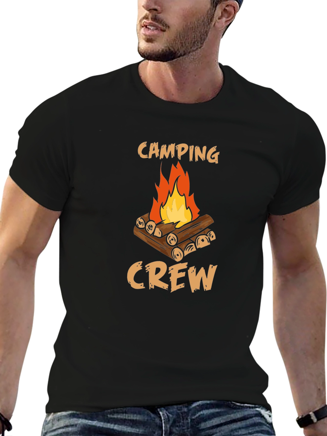 Camping Crew Graphic T-Shirt