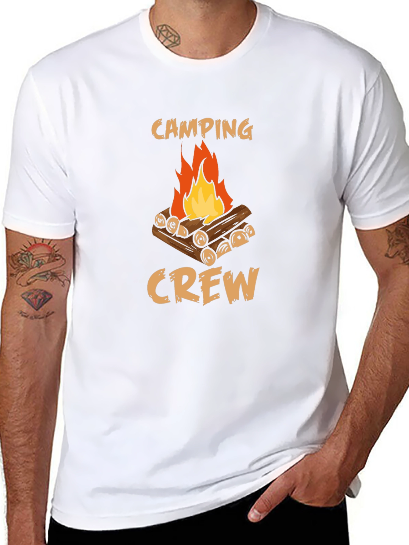 Camping Crew Graphic T-Shirt