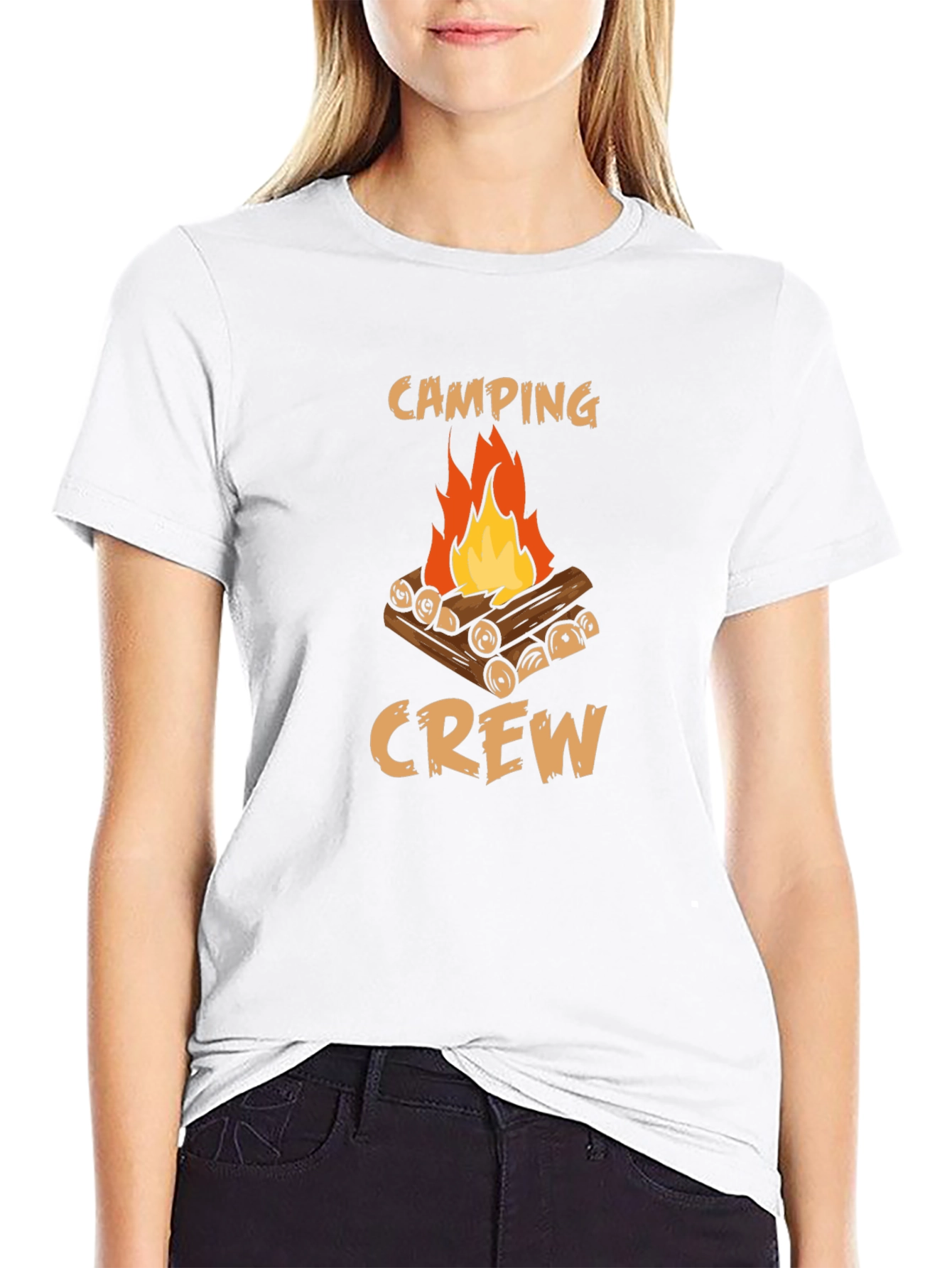 Camping Crew Graphic T-Shirt