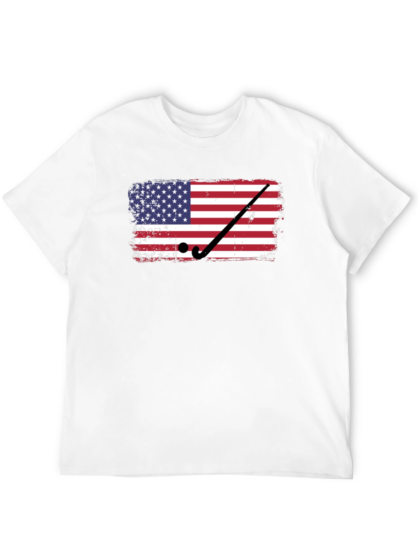 USA Hockey Flag Graphic T-Shirt
