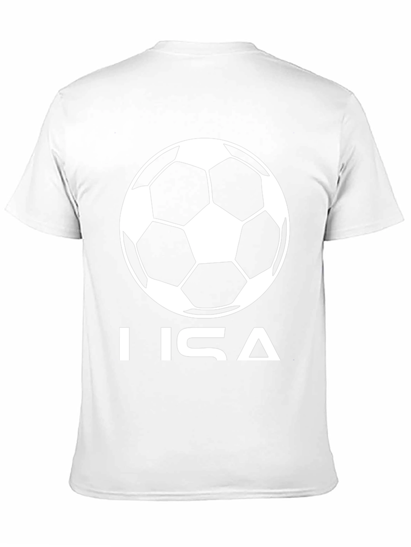 Soccer Ball LISA Personalized Black T-Shirt