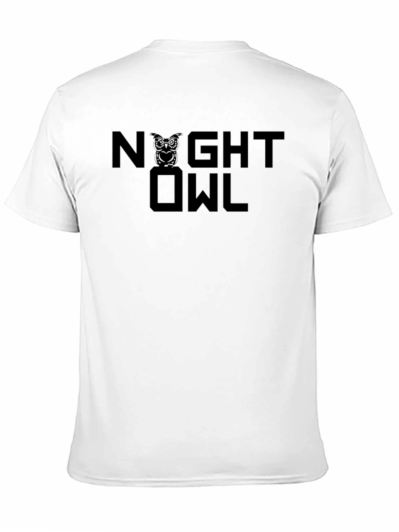 Night Owl Graphic Tee - Black