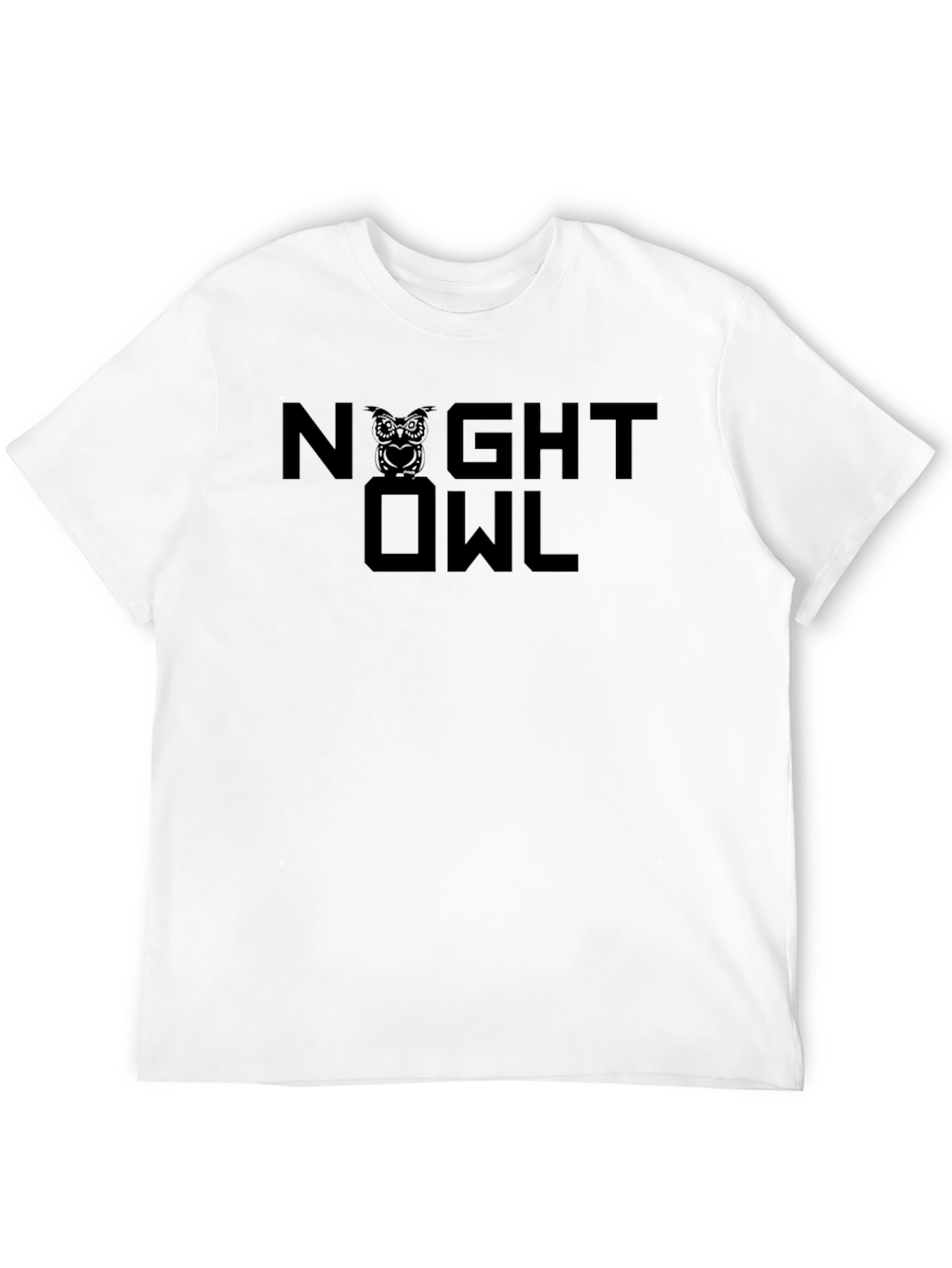 Night Owl Graphic Tee - Black